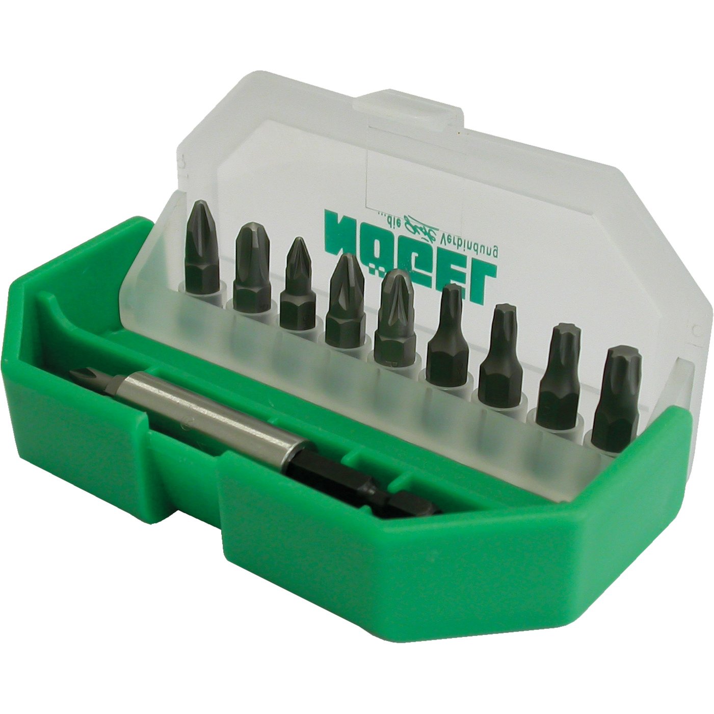 PARCO® Bit-Kassette 10-tlg. - Mit Magnethalter