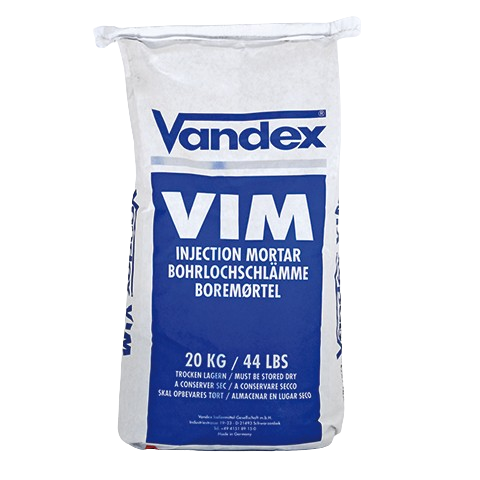 VANDEX BOHRLOCHSCHWÄMME - Nachträgliche Horizontalsperre (VANDEX VIM) VANDEX BOHRLOCHSCHWÄMME - Nachträgliche Horizontalsperre (VANDEX VIM)