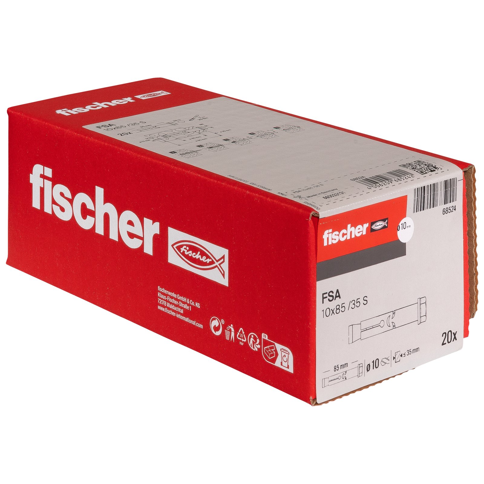 fischer Hülsenanker FSA S