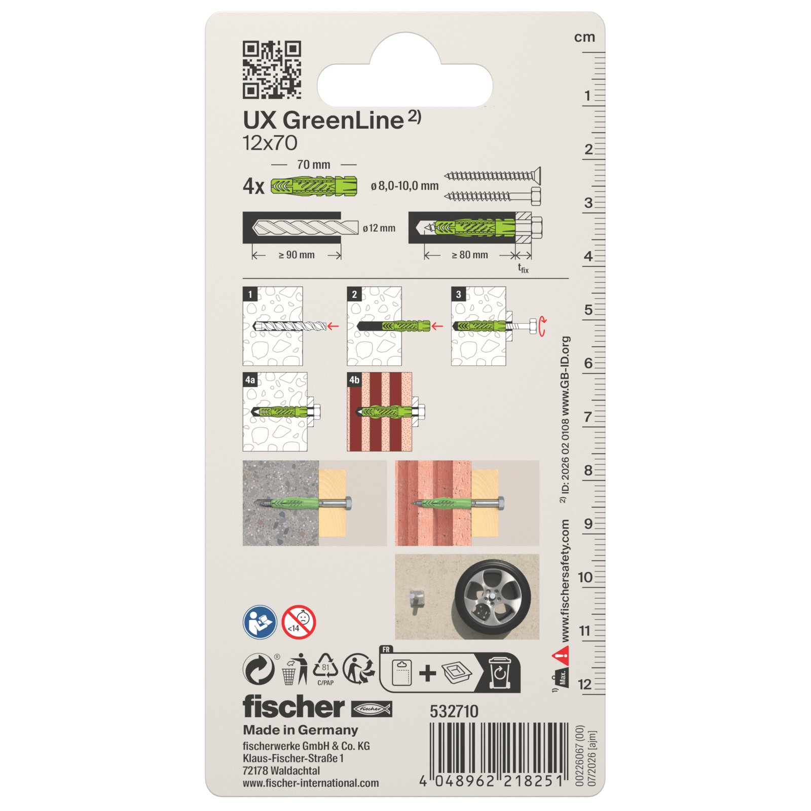 fischer Universald. UX Green K