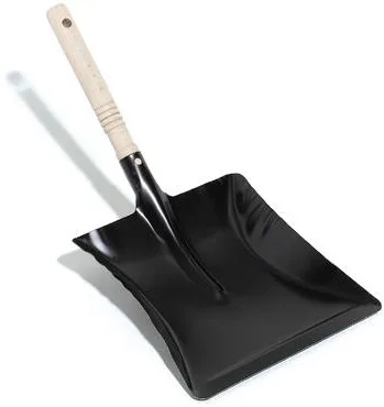 Profi Kehrschaufel | Metall mit Holzgriff