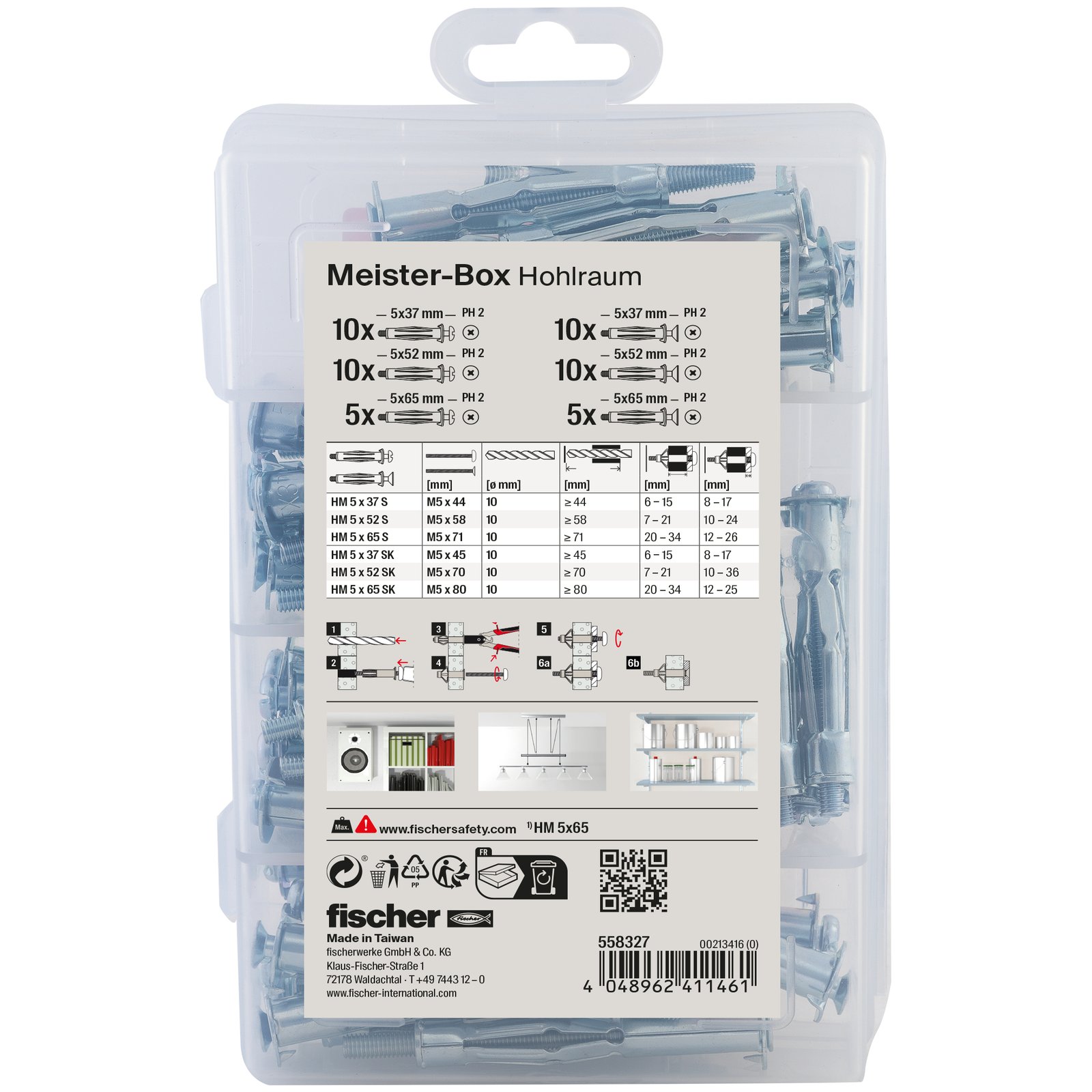 fischer Meister-Box Hohlraum + S