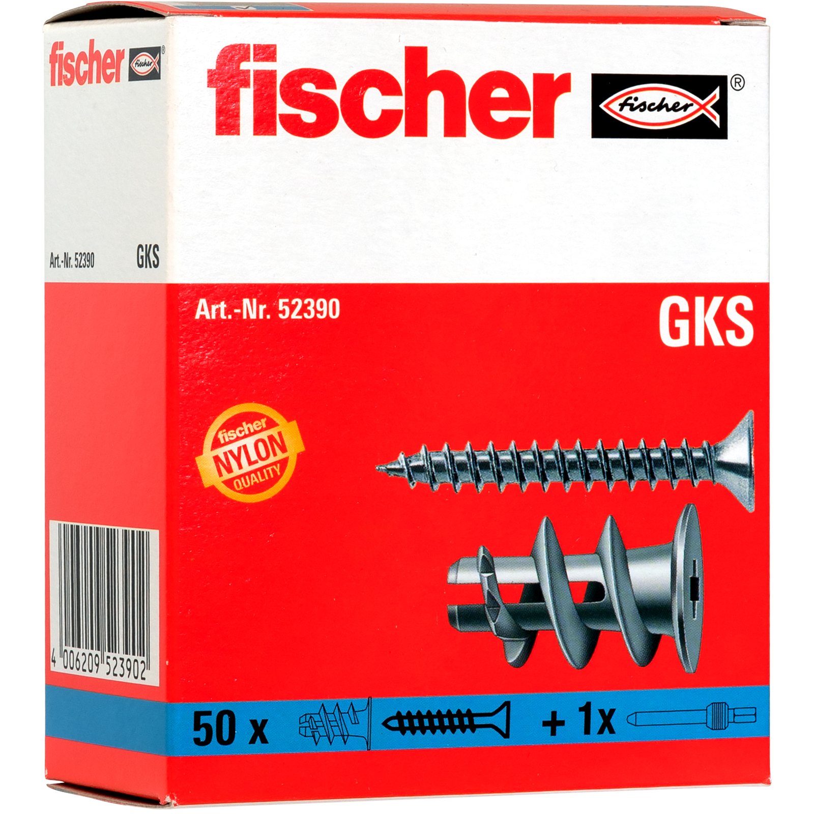 fischer Gipskartondübel GK S