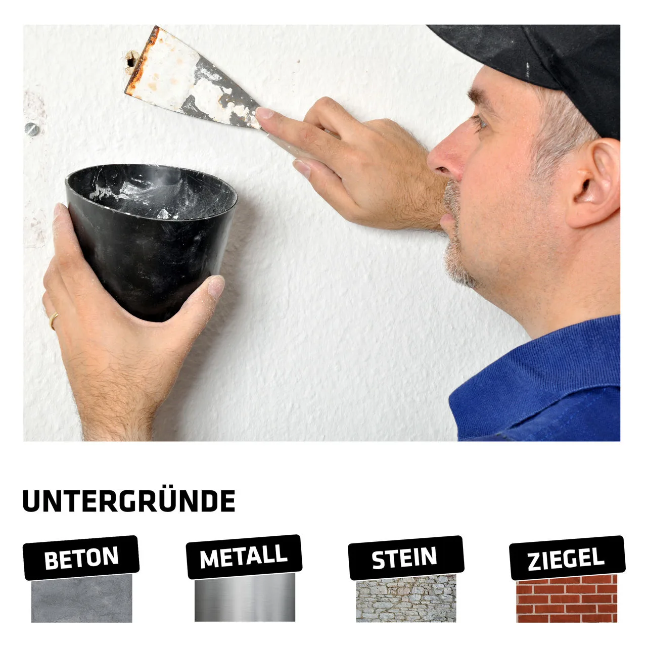 Sika Mix&Go Universalmörtel – Reparatur direkt aus dem Beutel
