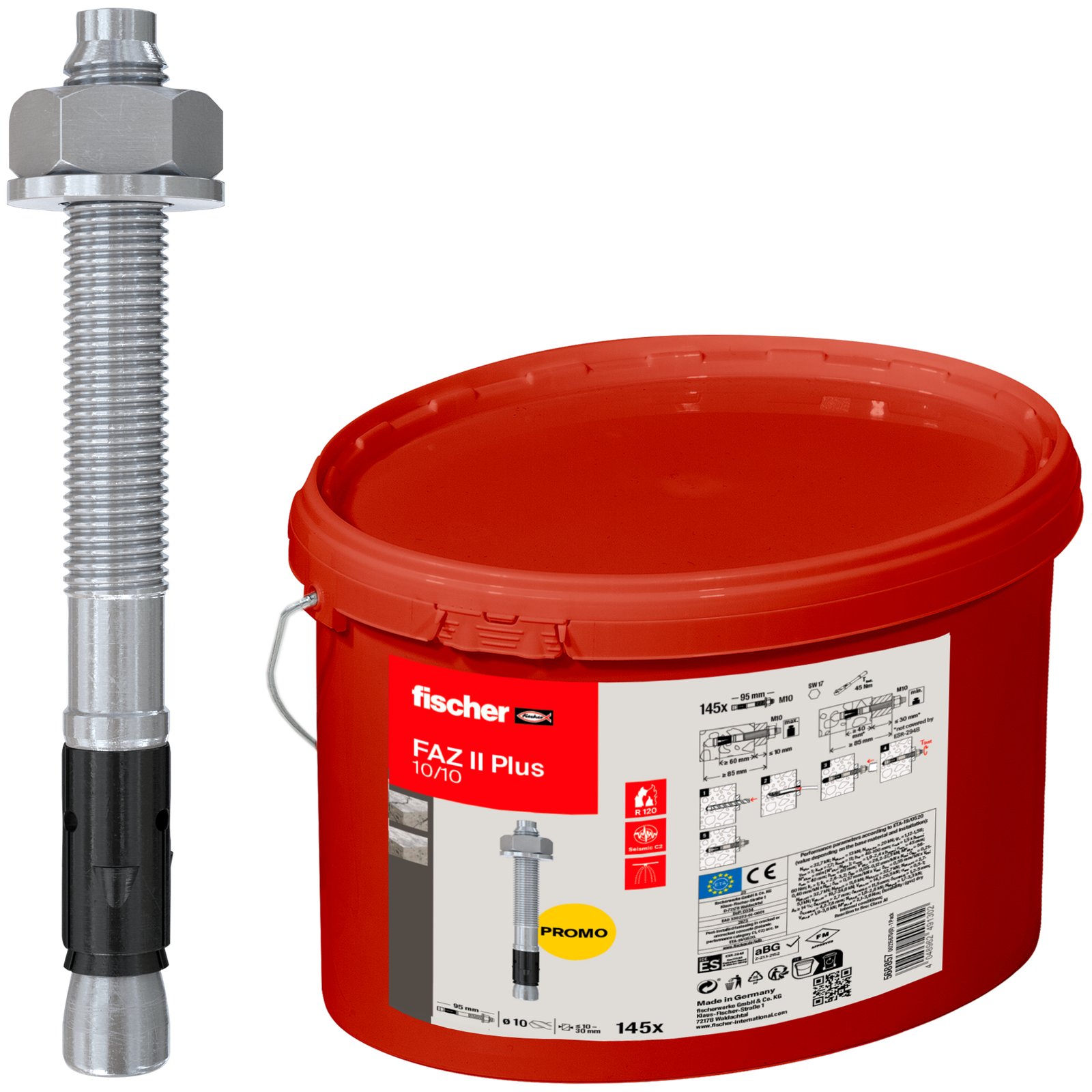 fischer FAZ II Plus Eimer Promo
