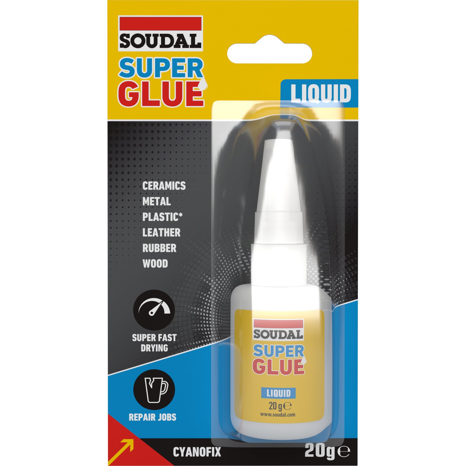 Soudal Cyanofix 84A Sekundenkleber 20 g