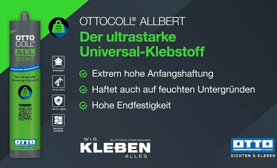 OTTO-CHEMIE OTTOCOLL ALLBERT STP-Hybrid-Klebstoff, weiß