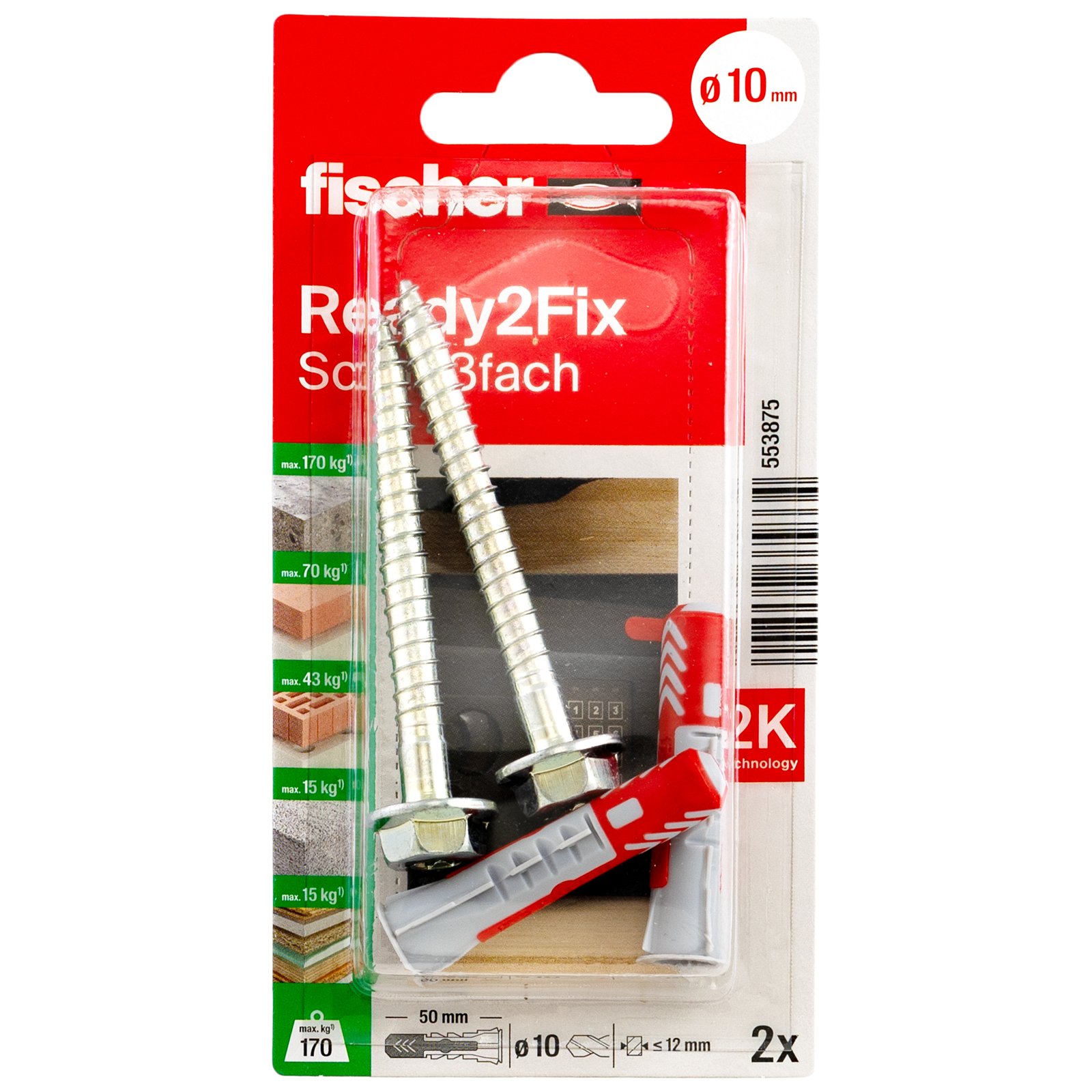 fischer Ready2Fix Schließfach K