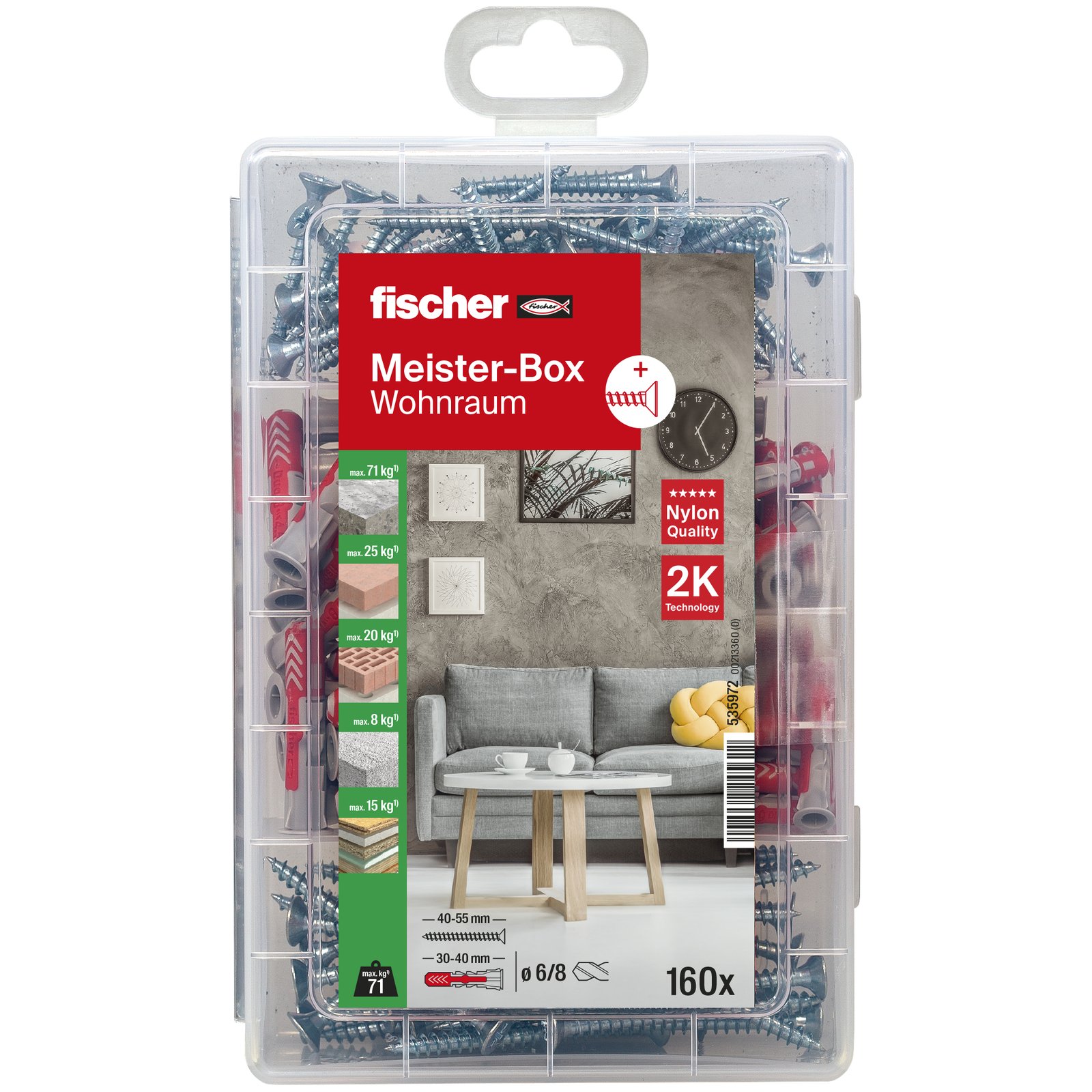fischer Meister-Box Wohnraum I + S