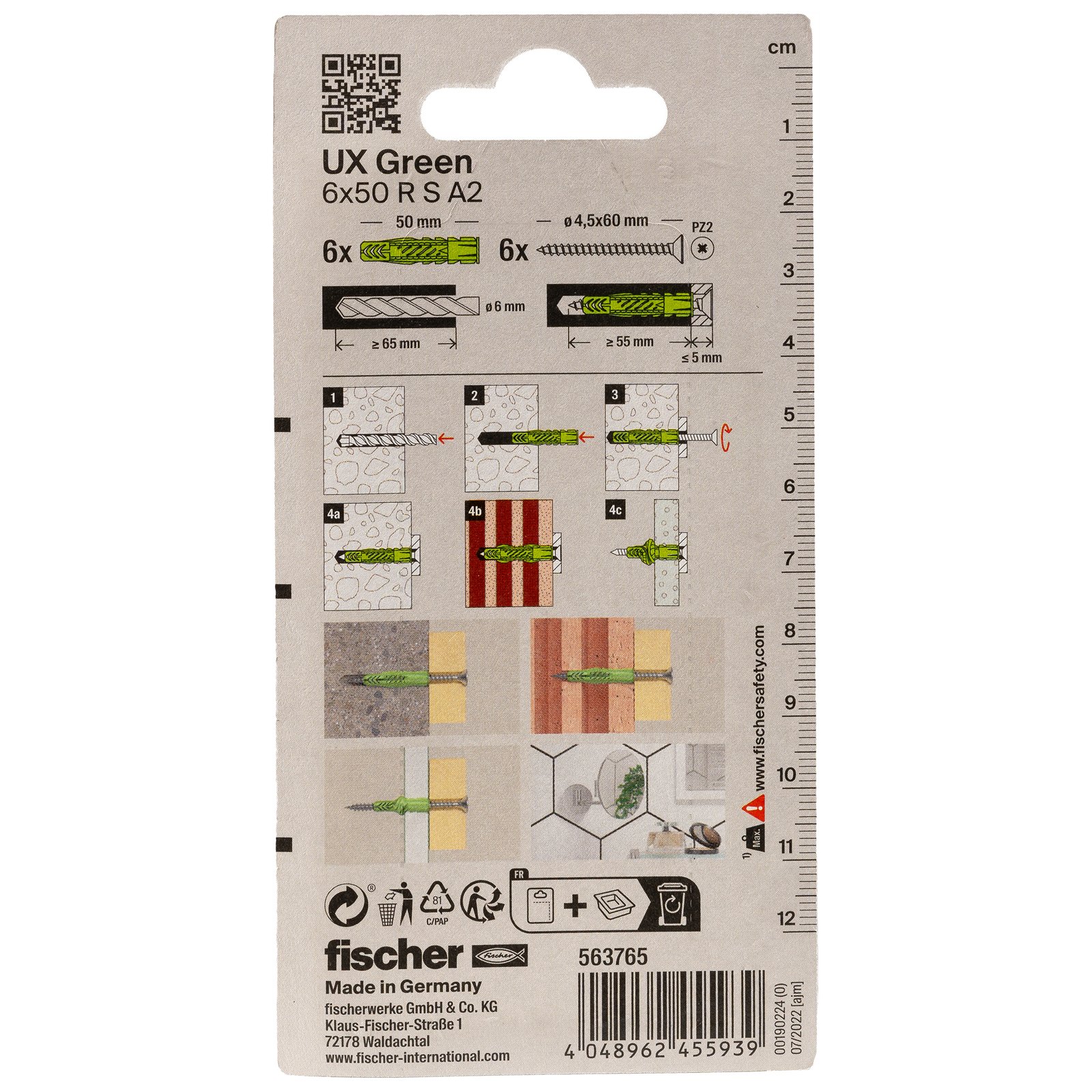 fischer UX Green R S A2 K