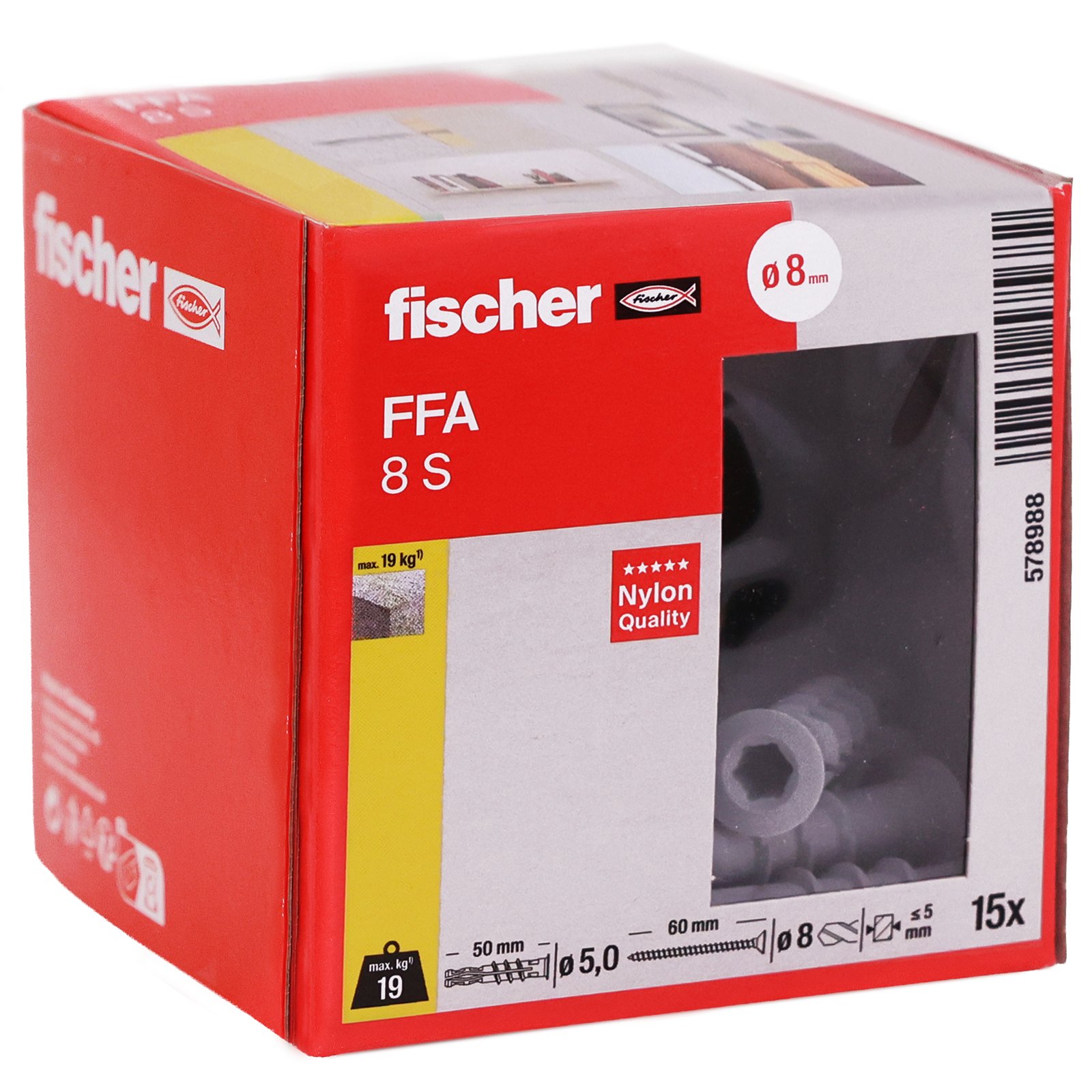 fischer Porenbetondübel FFA S