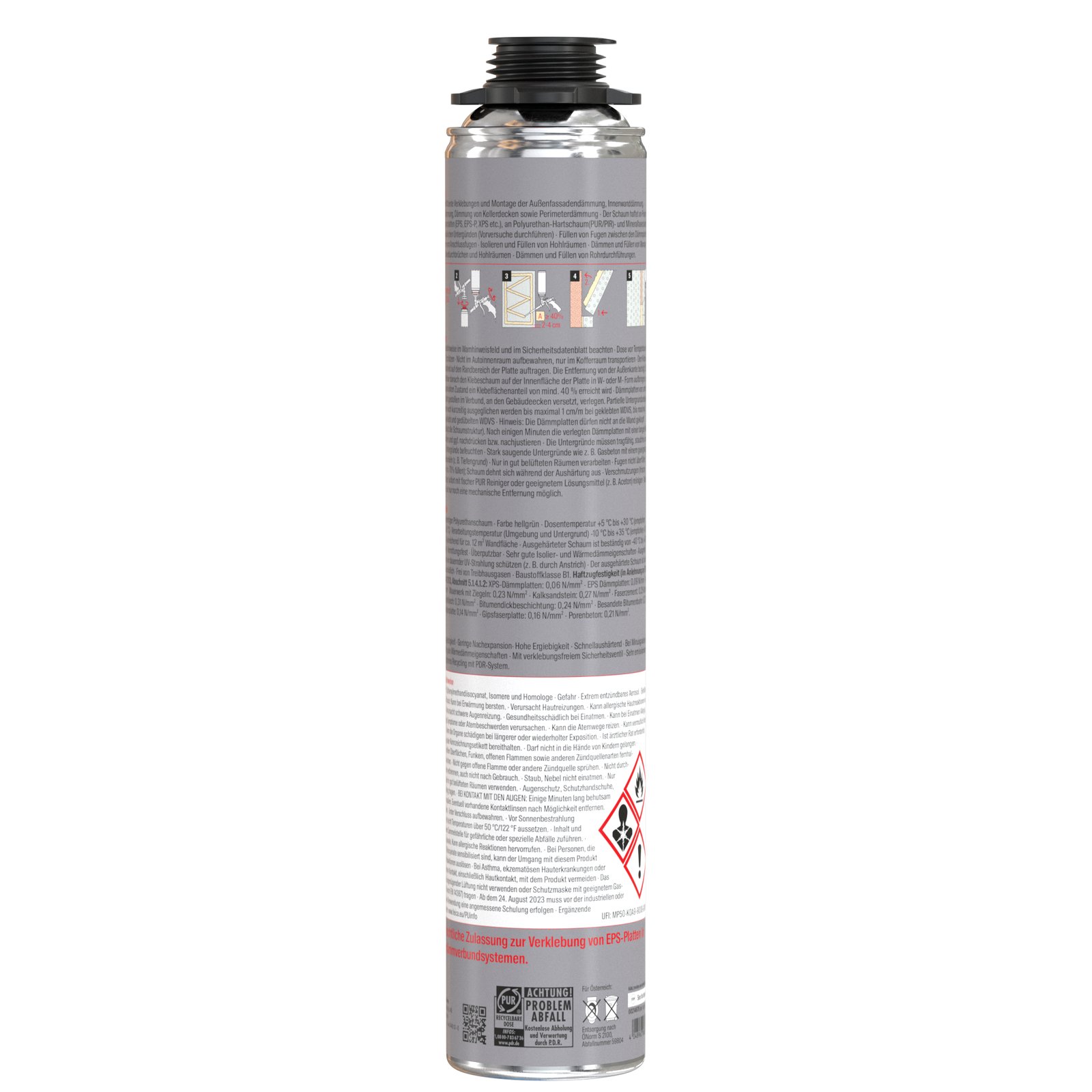 fischer WDVS-Klebeschaum PUP WDVS