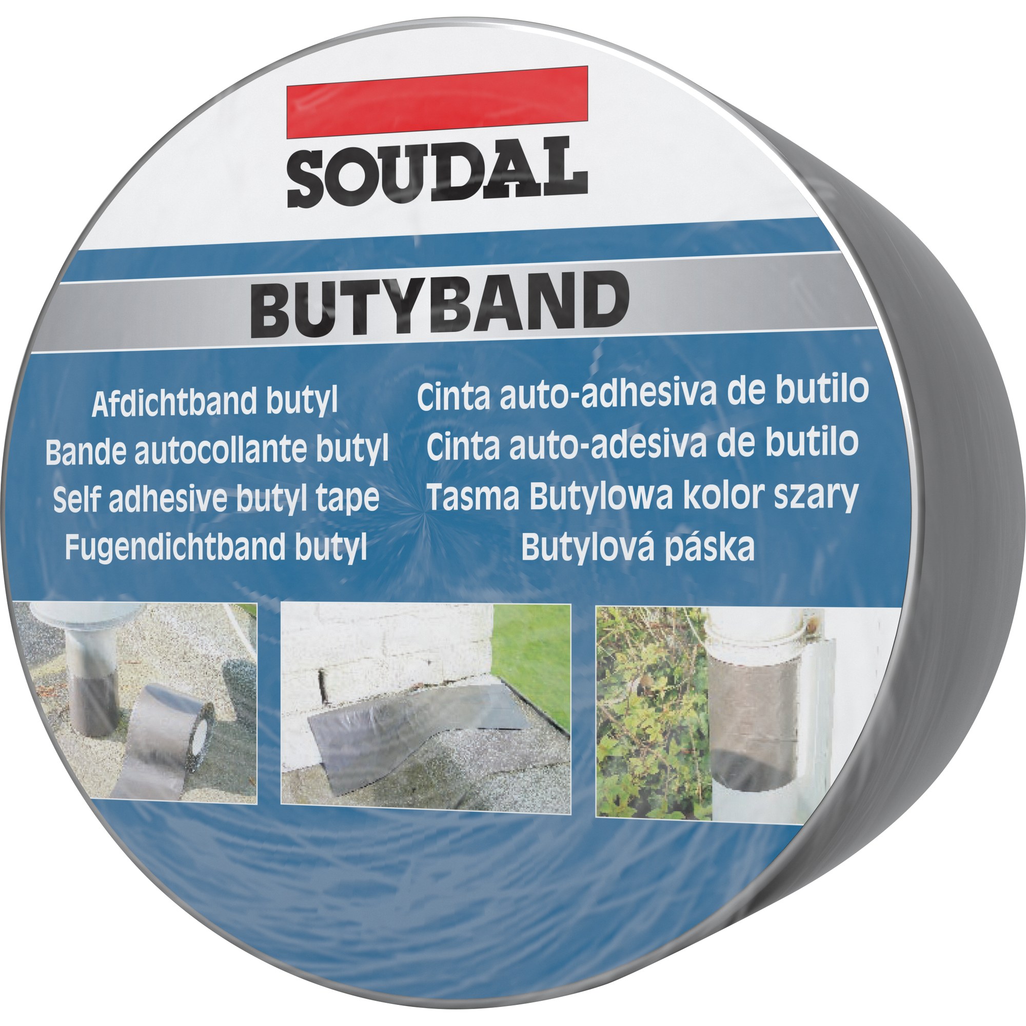 Soudal Butyband – Selbstklebendes Butylband
