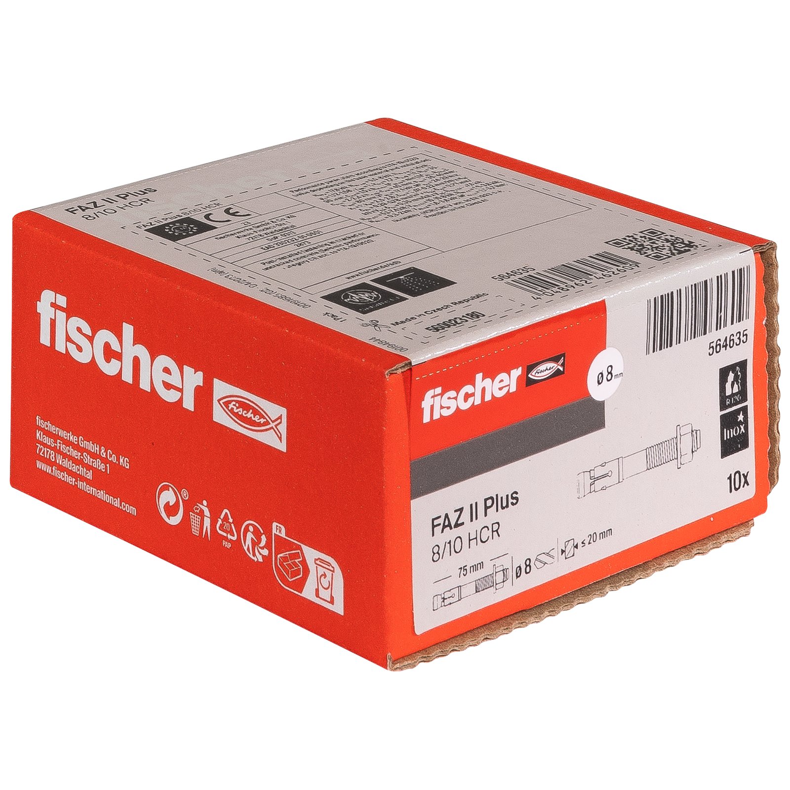 fischer Bolzenanker FAZ II Plus HCR