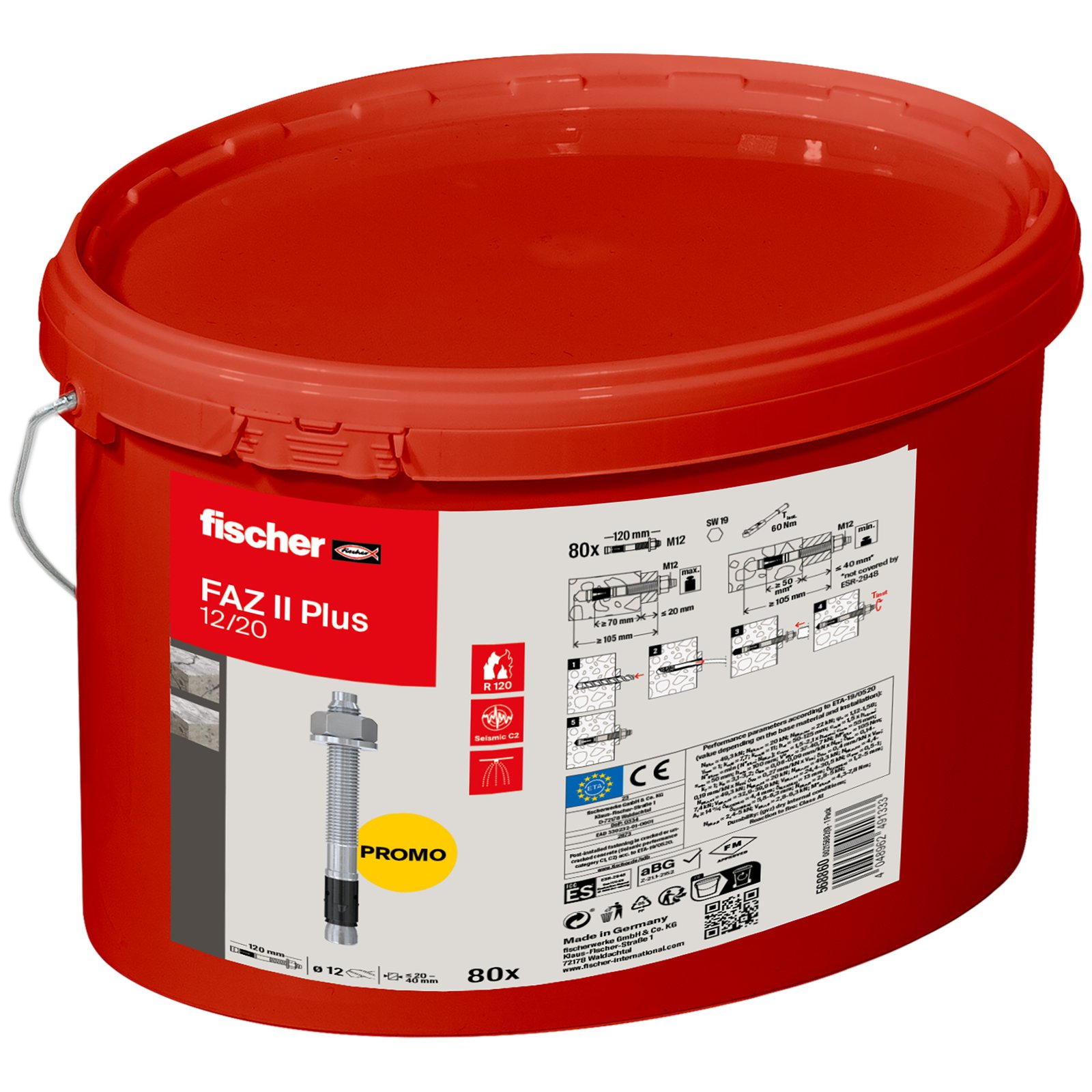 fischer FAZ II Plus Eimer Promo