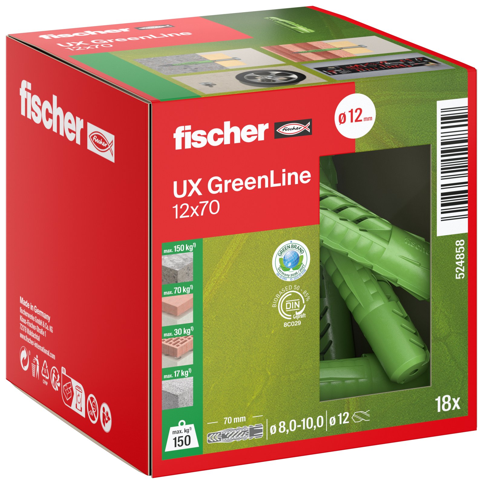 fischer Universaldübel UX Green