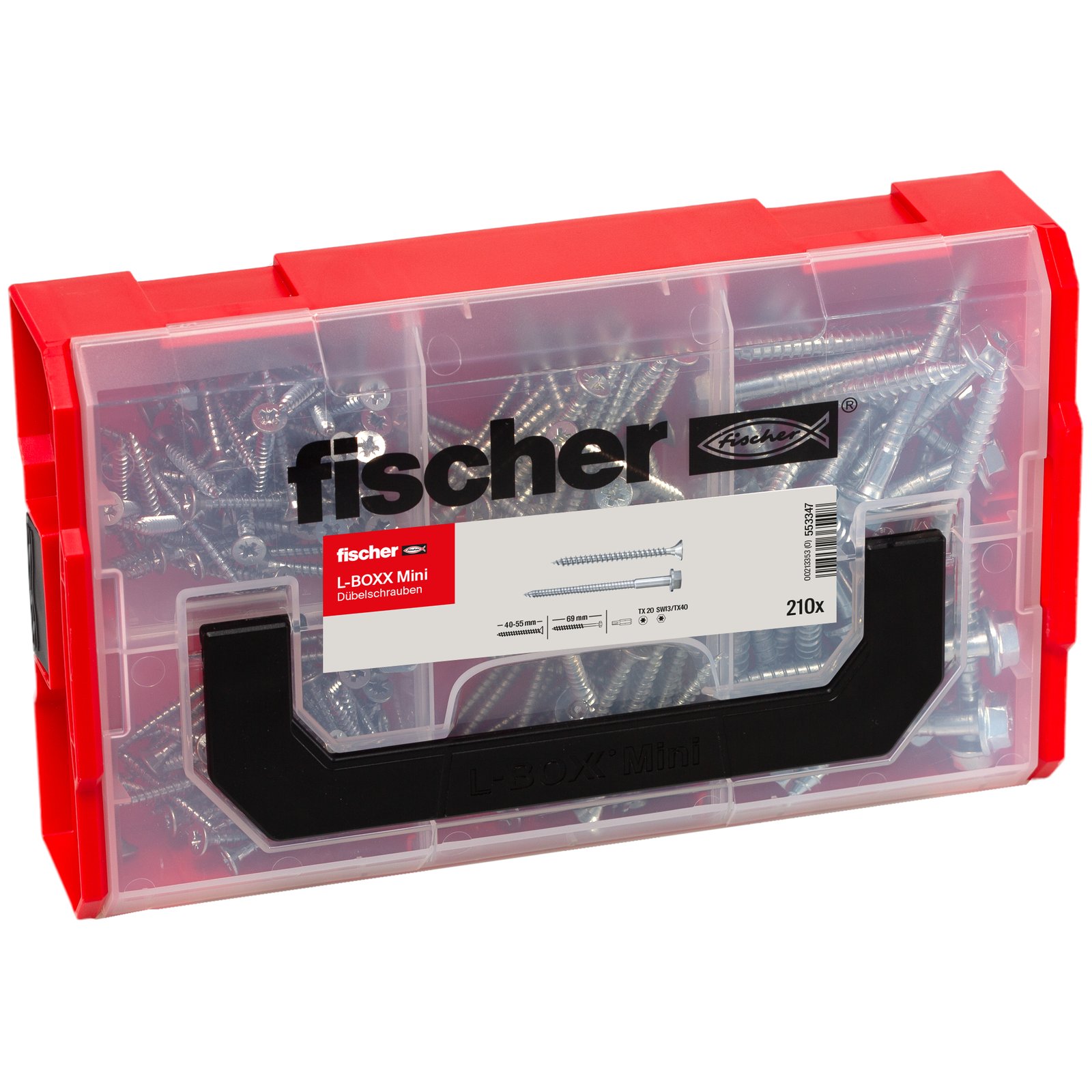 fischer L-Boxx mini Dübelschrauben