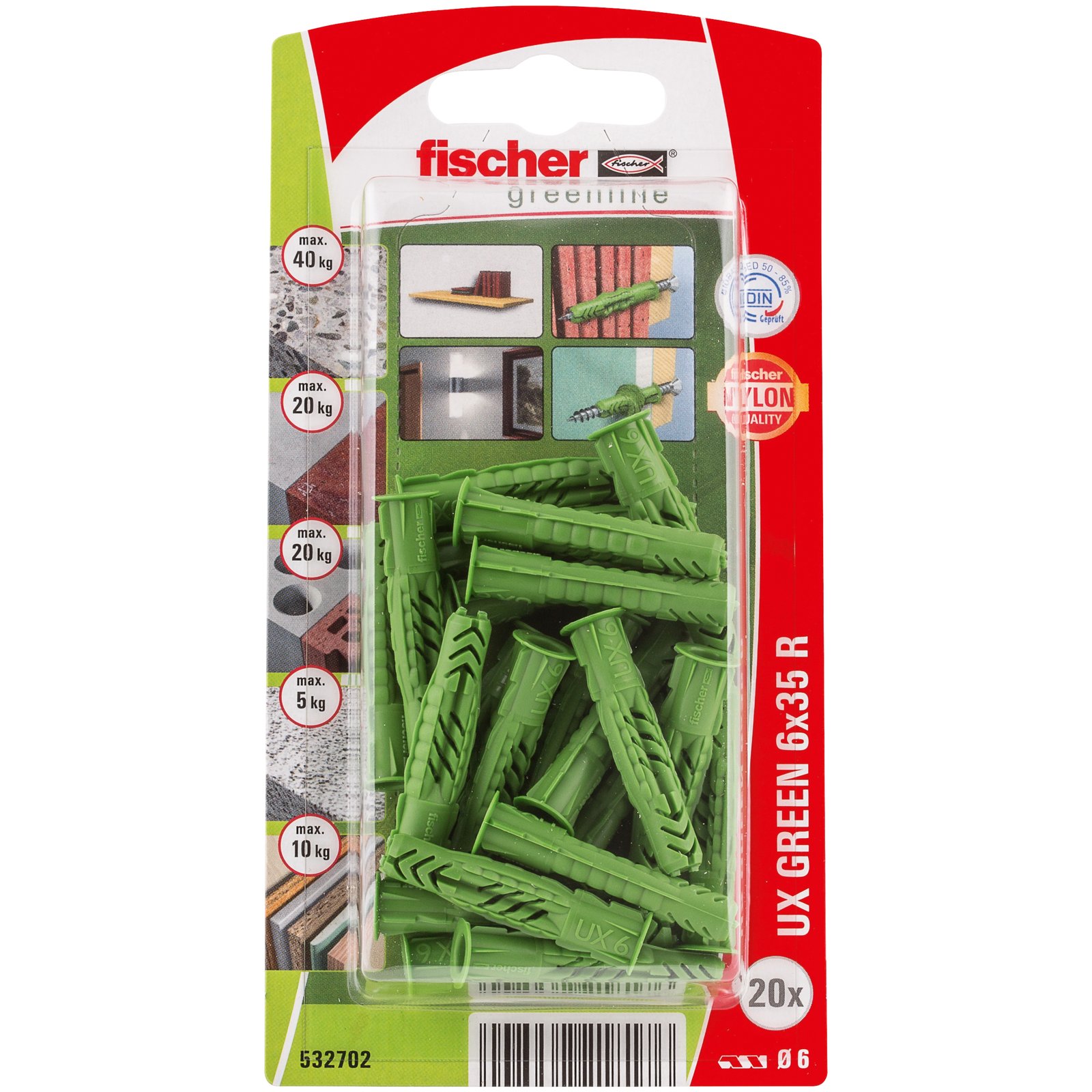 fischer Universald. UX Green R K
