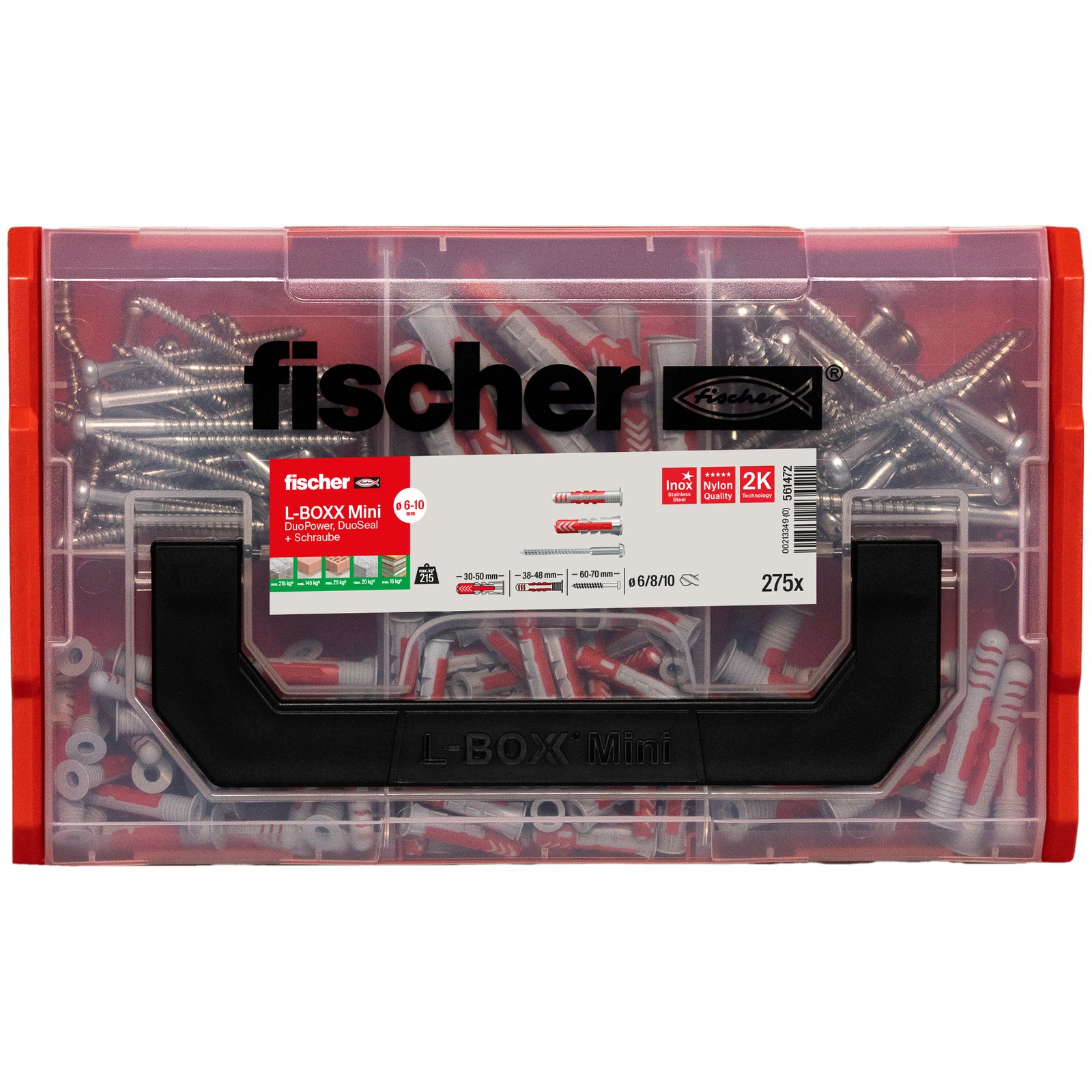 fischer L-Boxx mini DuoPower DuoSeal + S
