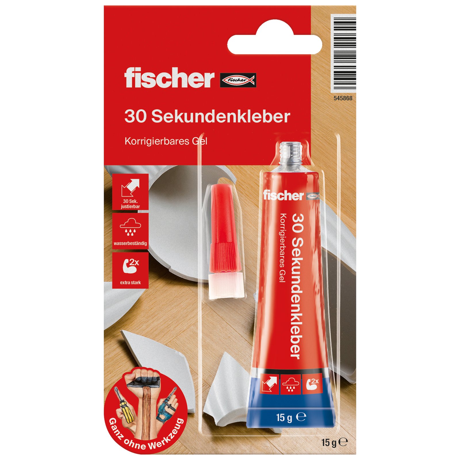 fischer GOW Sekunden Kleber