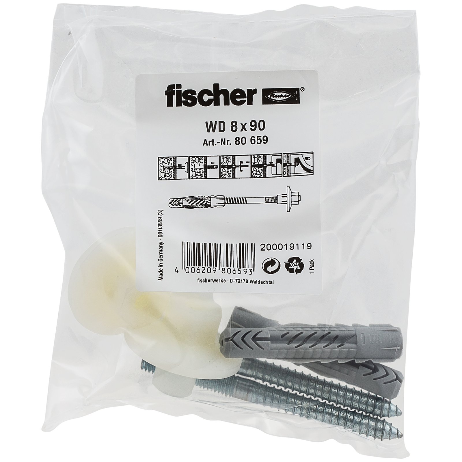 fischer Sanitär-Befestigung WD