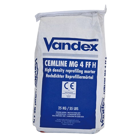 VANDEX CEMLINE MG 4 FF H - Hochdichter heller Dickbeschichtungsmörtel (TYP 2) VANDEX CEMLINE MG 4 FF H - Hochdichter heller Dickbeschichtungsmörtel (TYP 2)