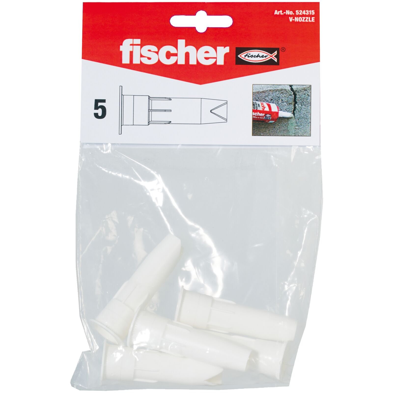 fischer Ersatz V-Düse B