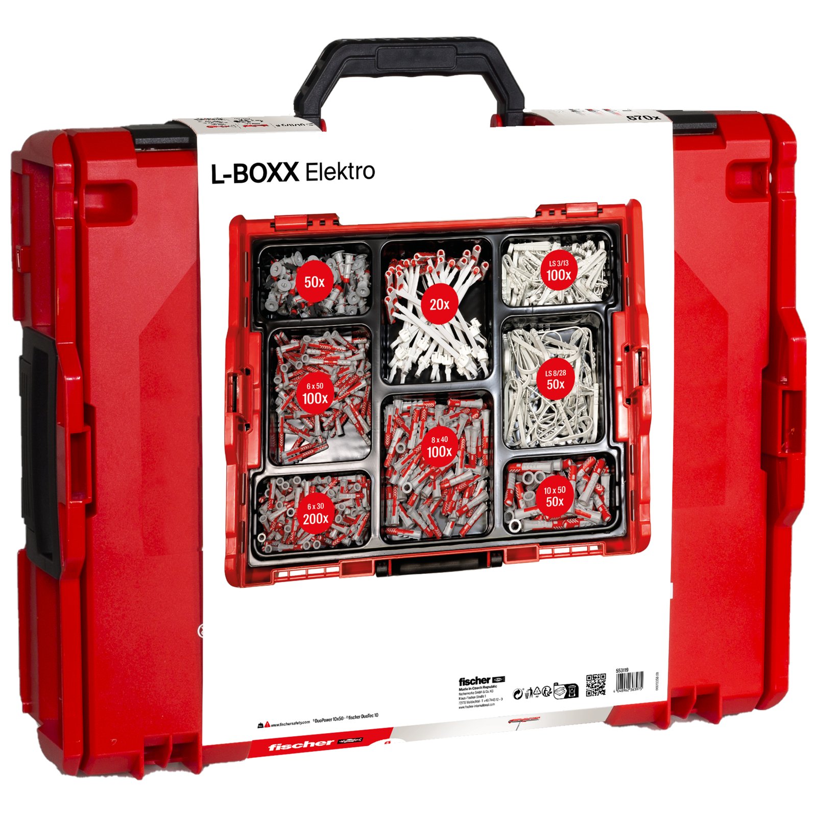 fischer L-Boxx Elektrobefestigung