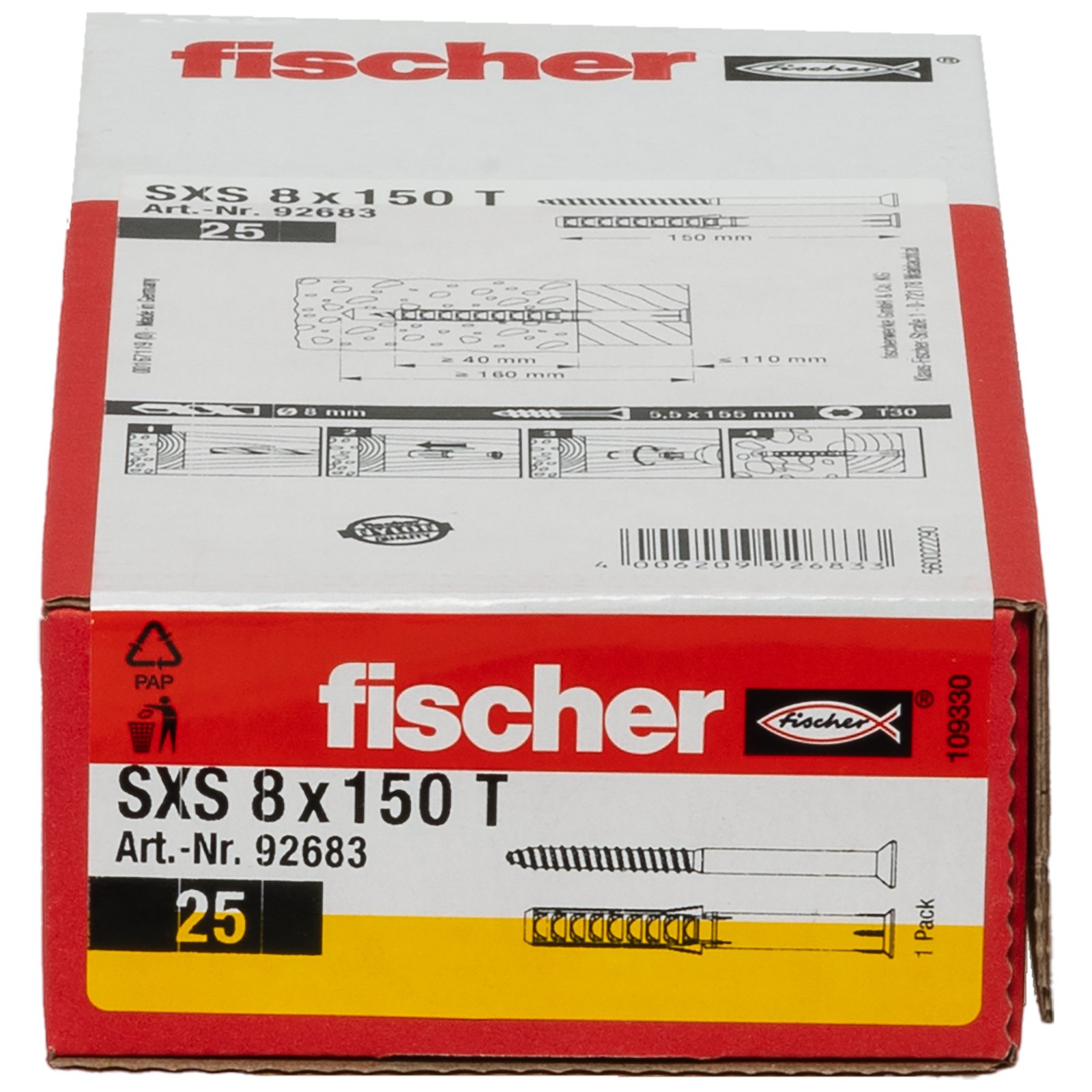 fischer Langschaftdübel SXS T