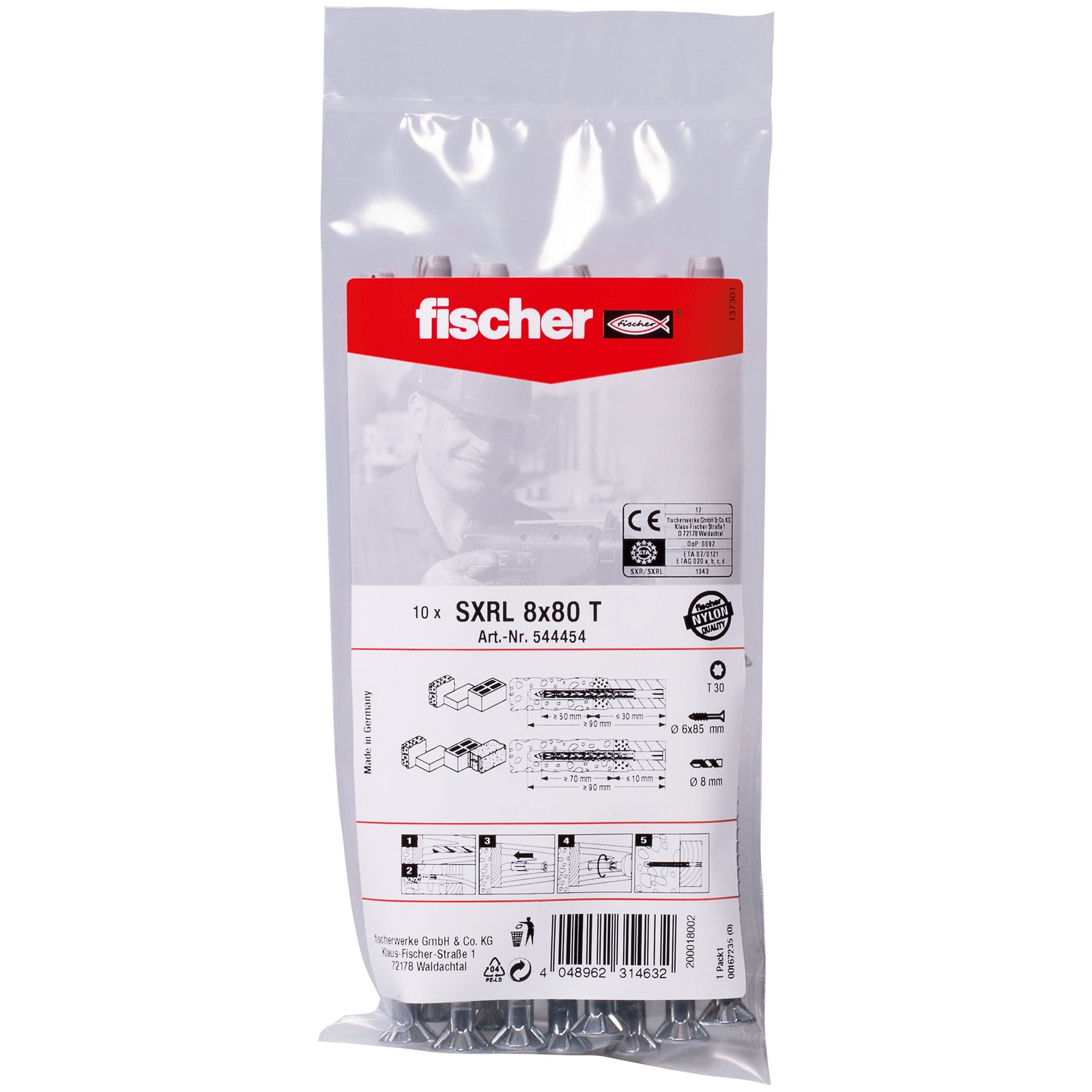 fischer Langschaftdübel SXRL T B
