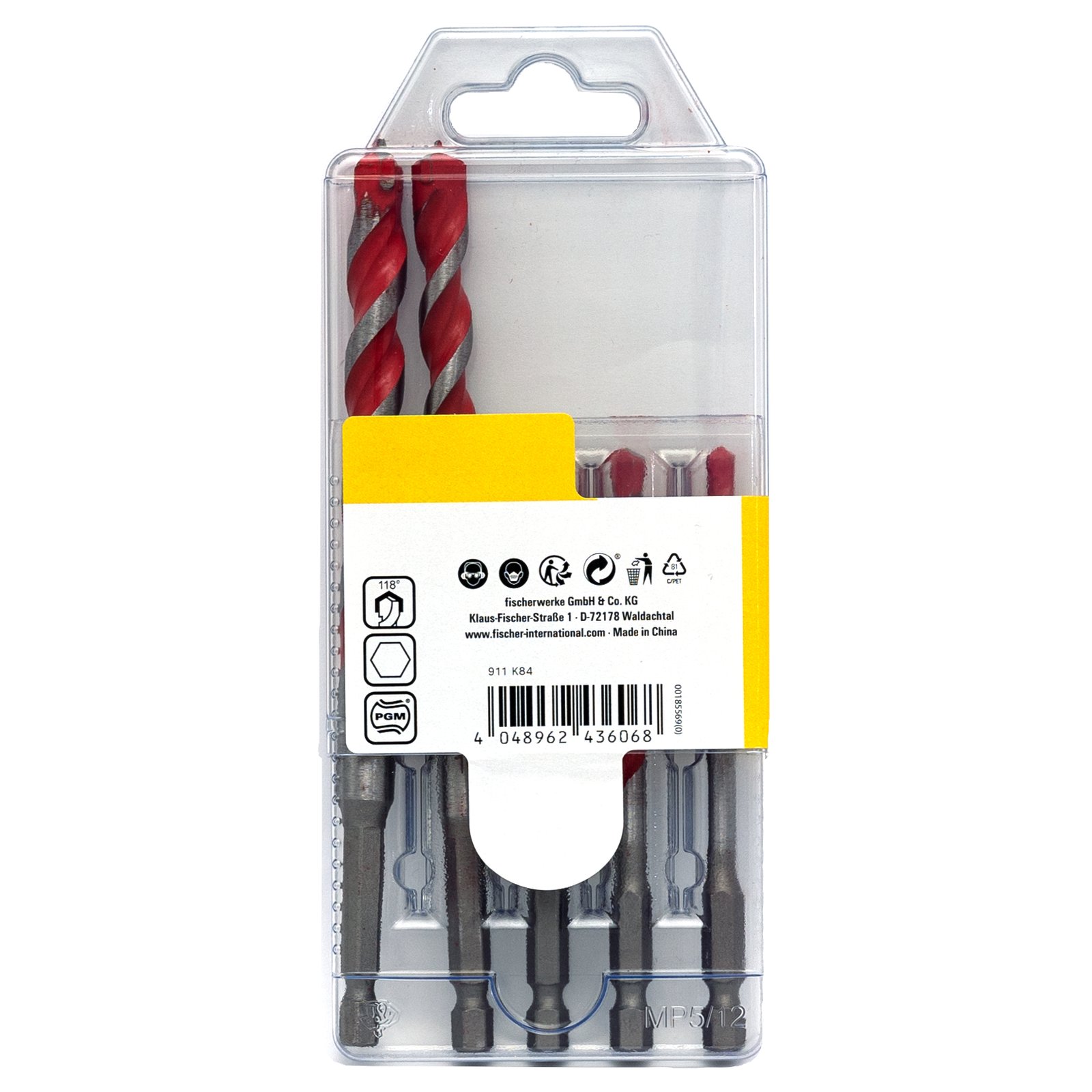 fischer Universalbohrer-Set D-U HEX