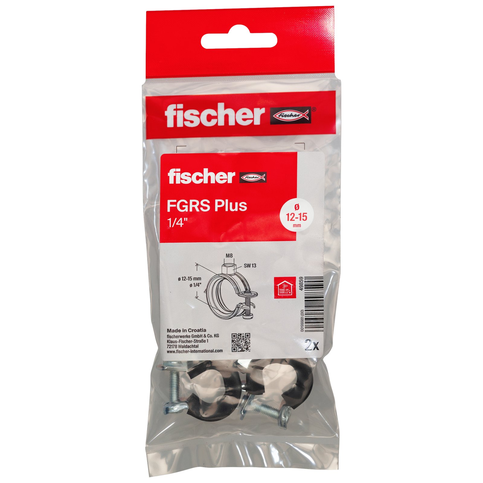 fischer Gelenkrohrschelle FGRS Plus B