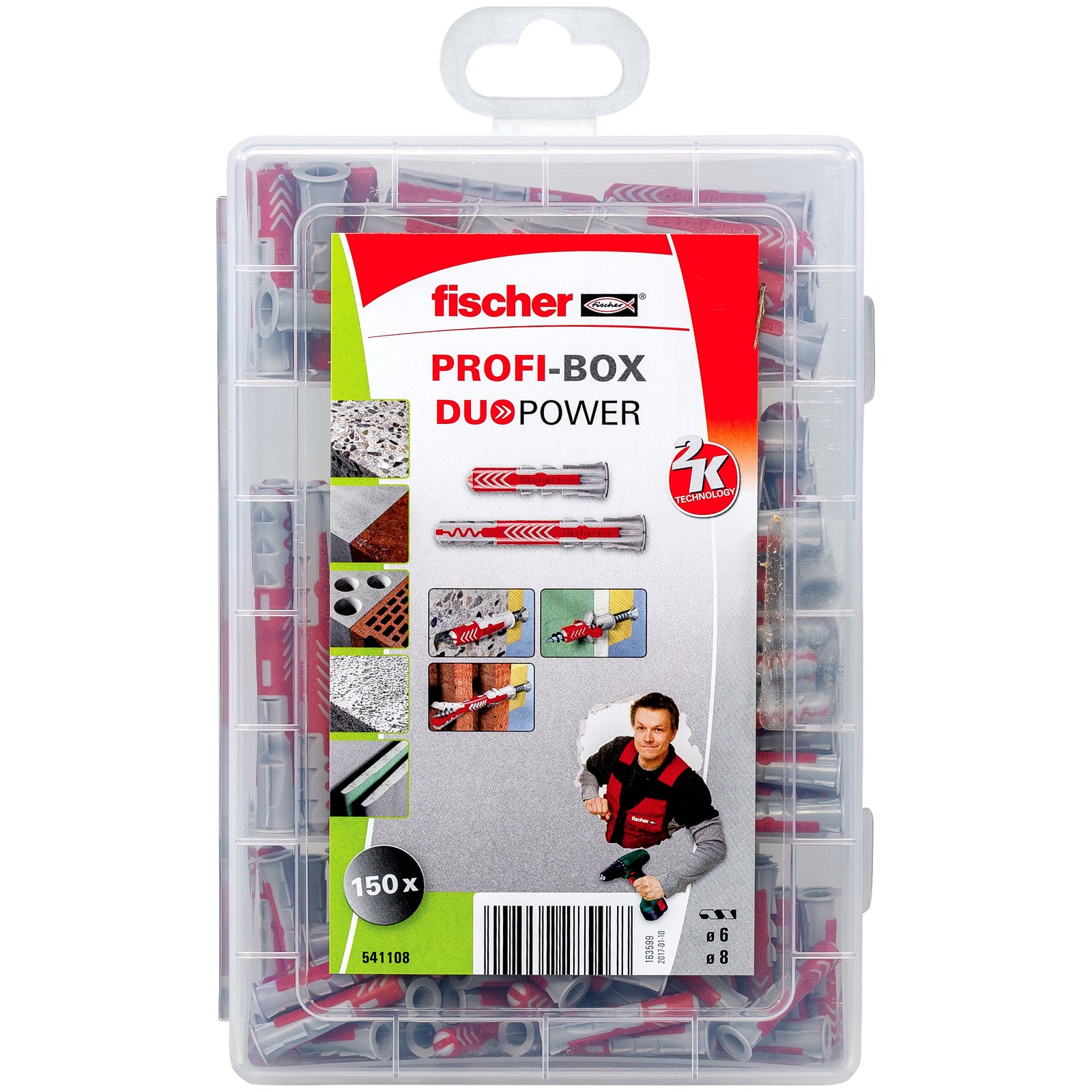 fischer Profibox - DuoPower kurz/lang