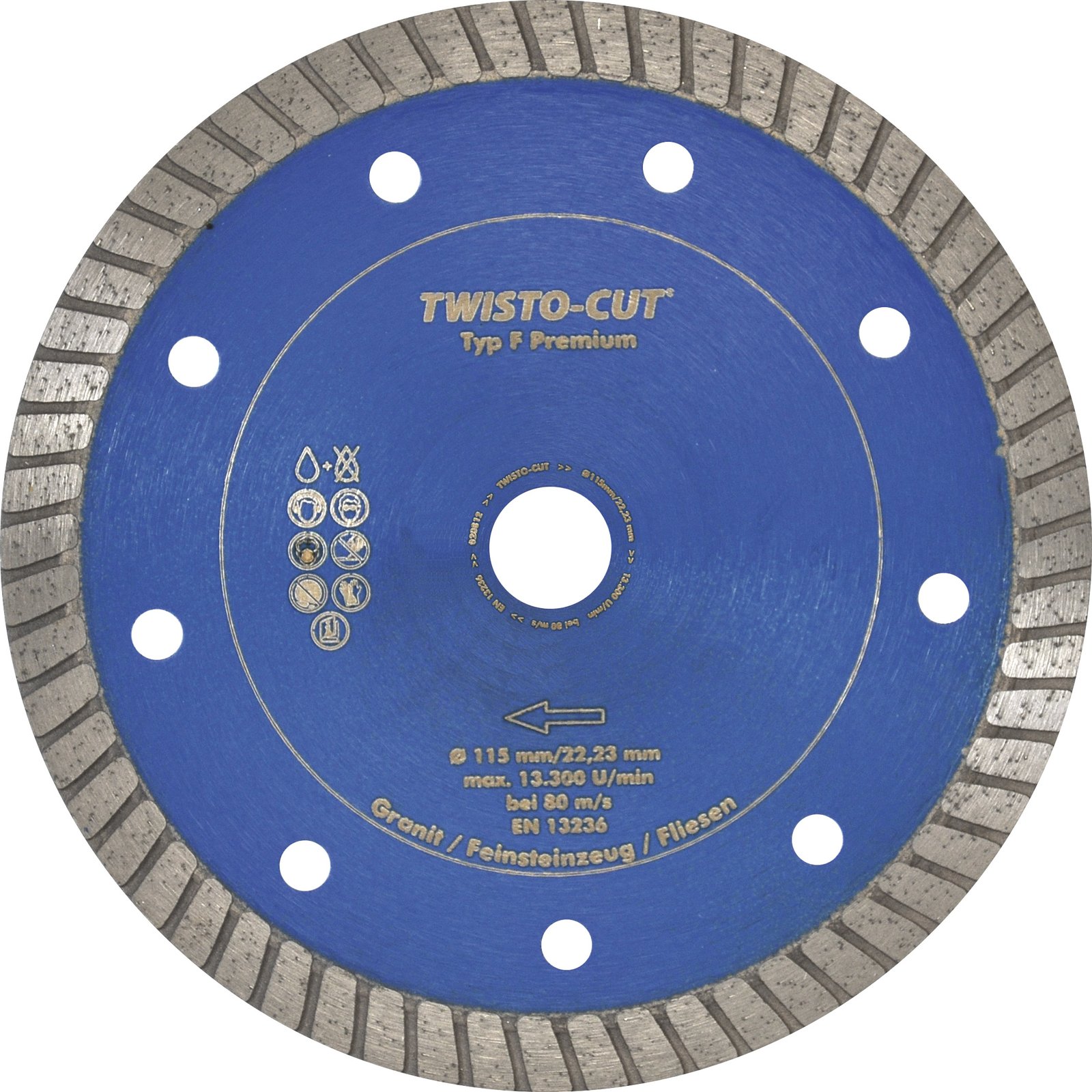 TWISTO-CUT® Diam.-Trennsch. Typ F Premium