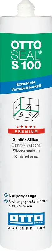 OTTOSEAL S 100 - Premium-Sanitär-Silikon - transparent