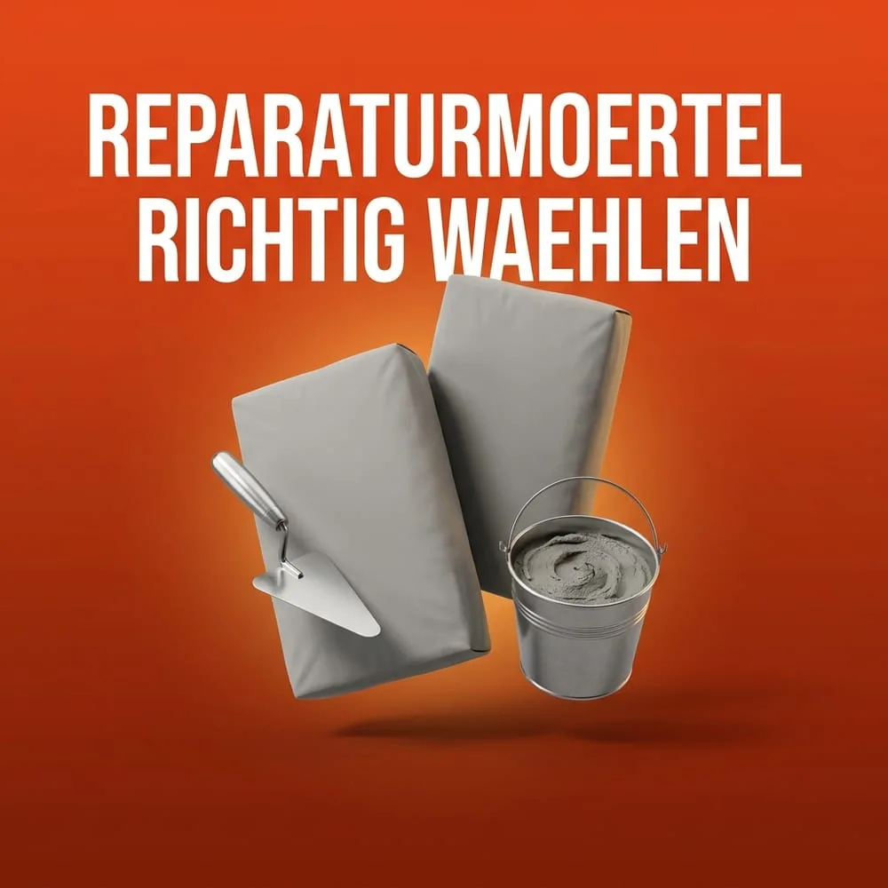 Reparaturmörtel richtig wählen: Welcher Mörtel für welchen Schaden?