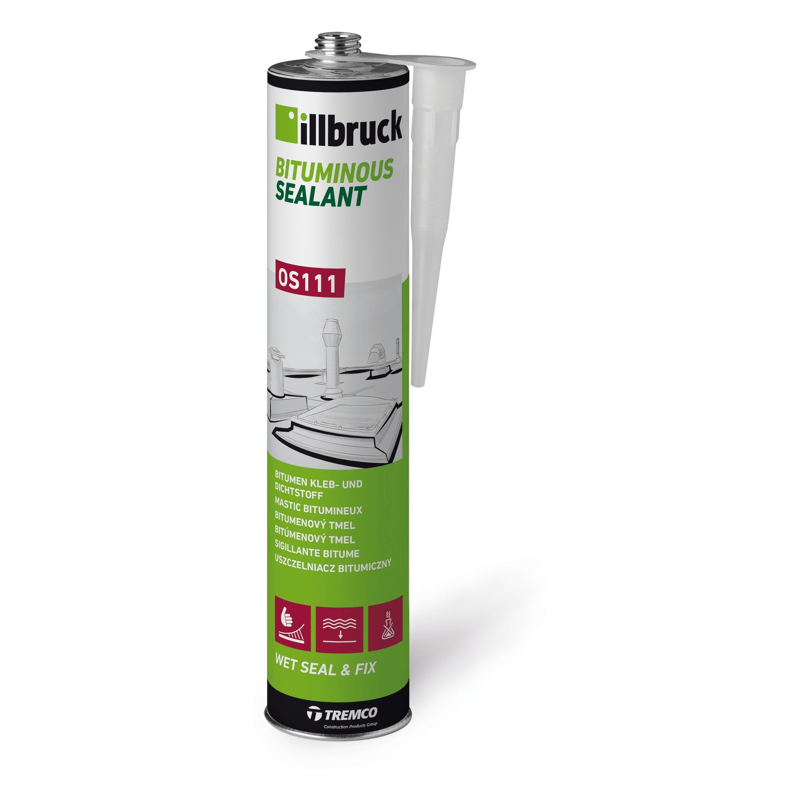 illbruck OS111 Bitumen-Kleb- und Dichtstoff