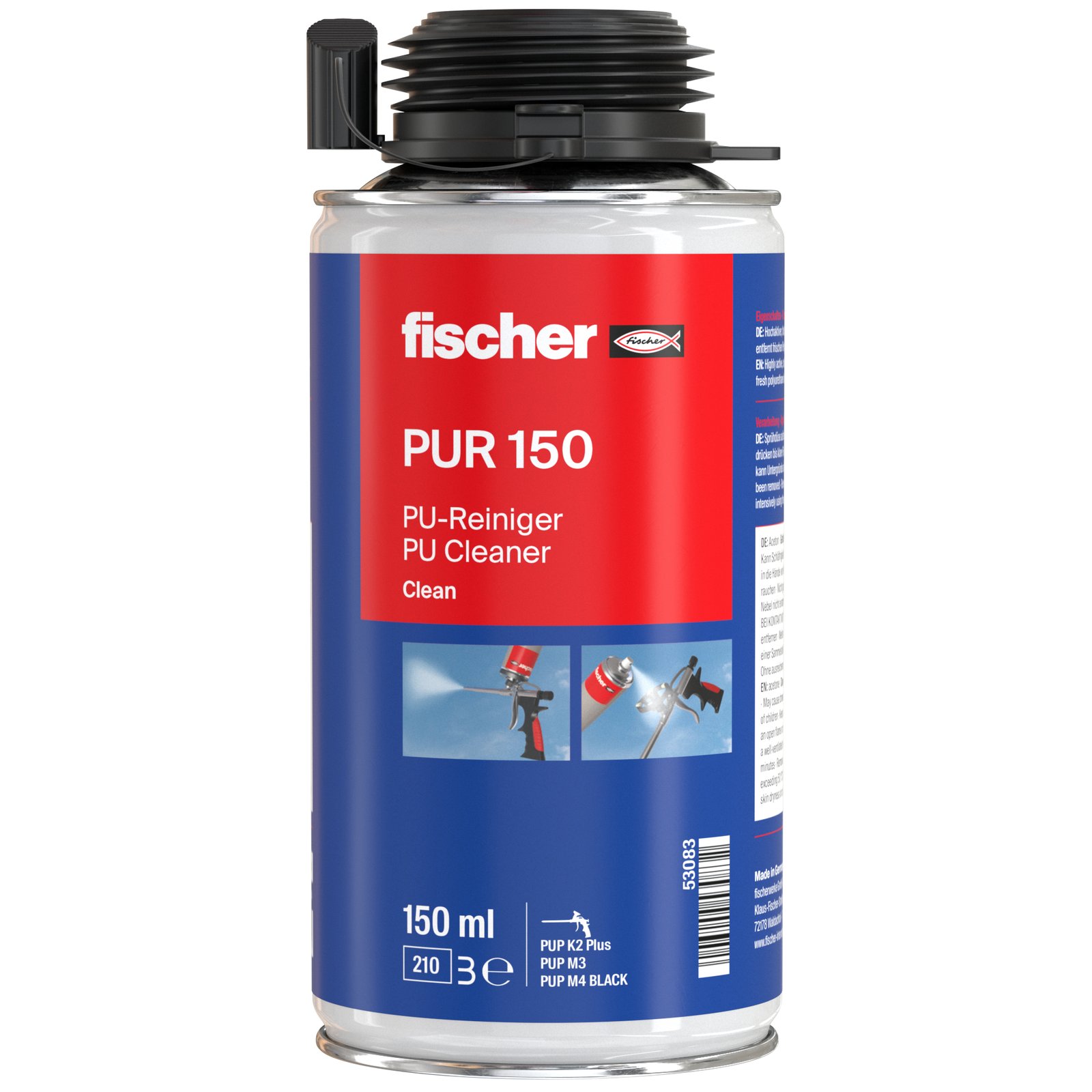 fischer PU- und Pistolenreiniger PUR