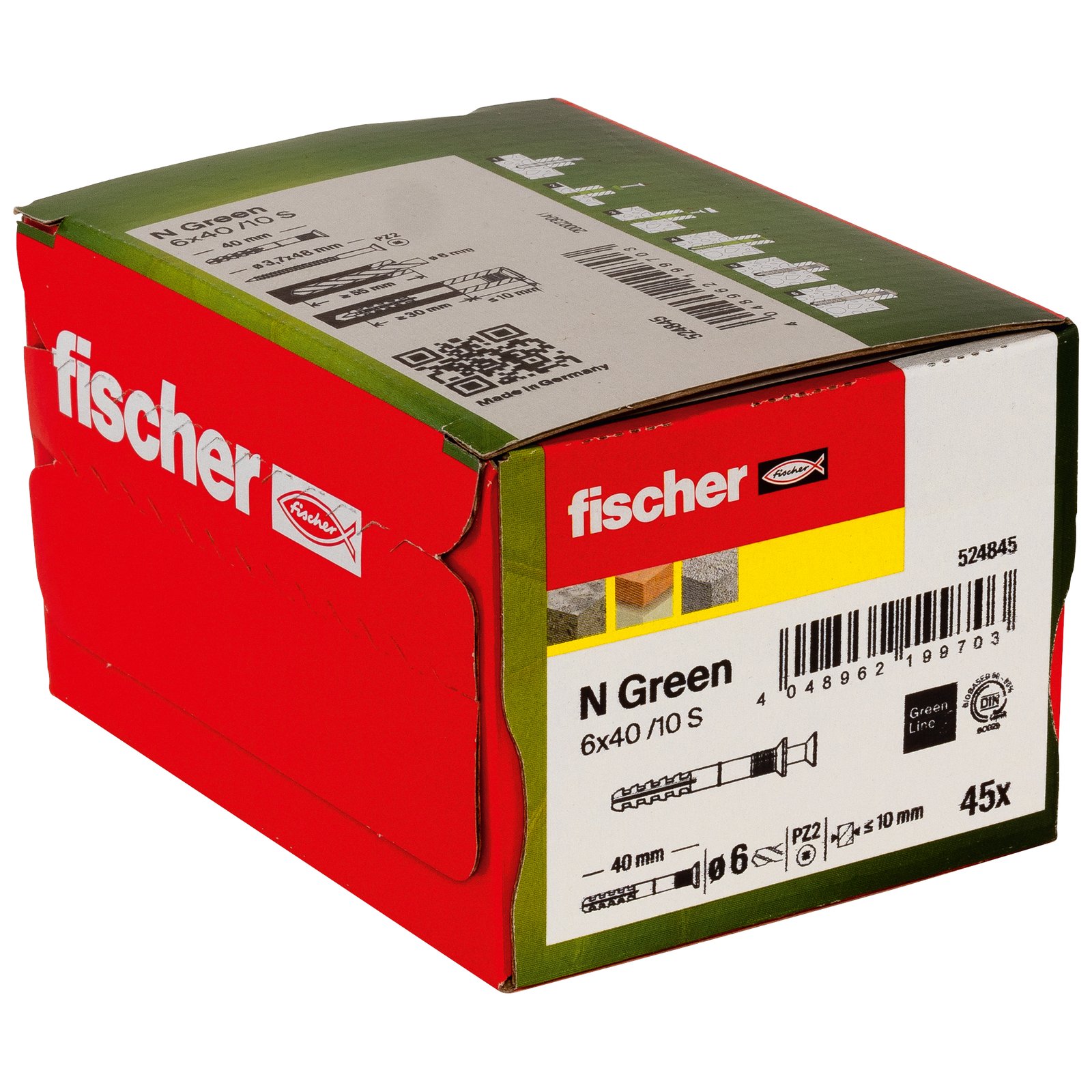 fischer Nageldübel N Green S
