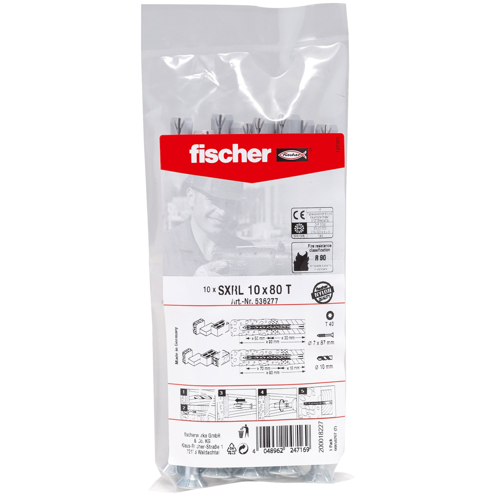 fischer Langschaftdübel SXRL T B