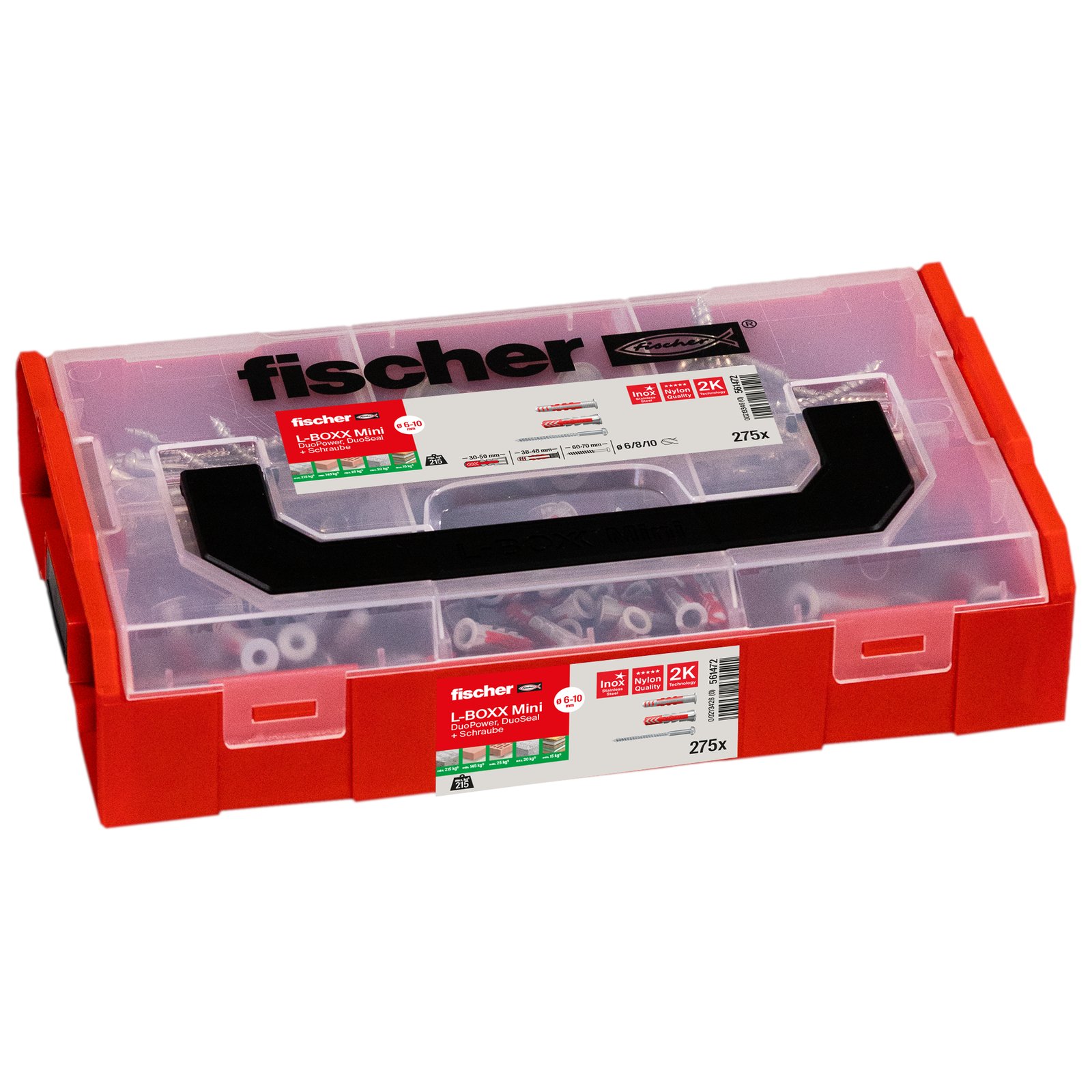 fischer L-Boxx mini DuoPower DuoSeal + S