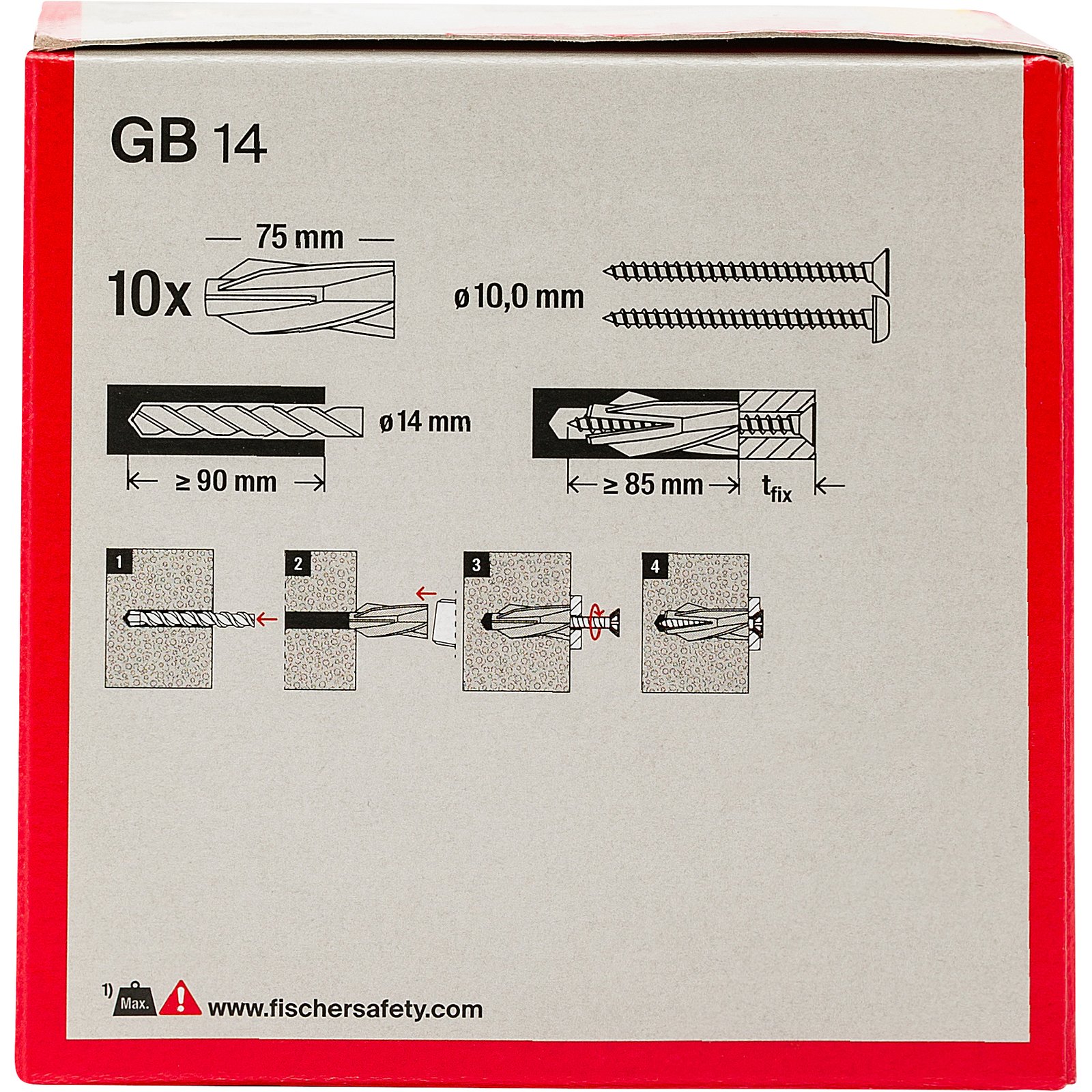 fischer Gasbetondübel GB