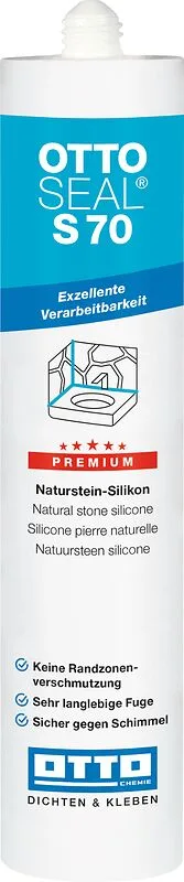 OTTOSEAL S 70 - Premium-Naturstein-Silikon - transparent