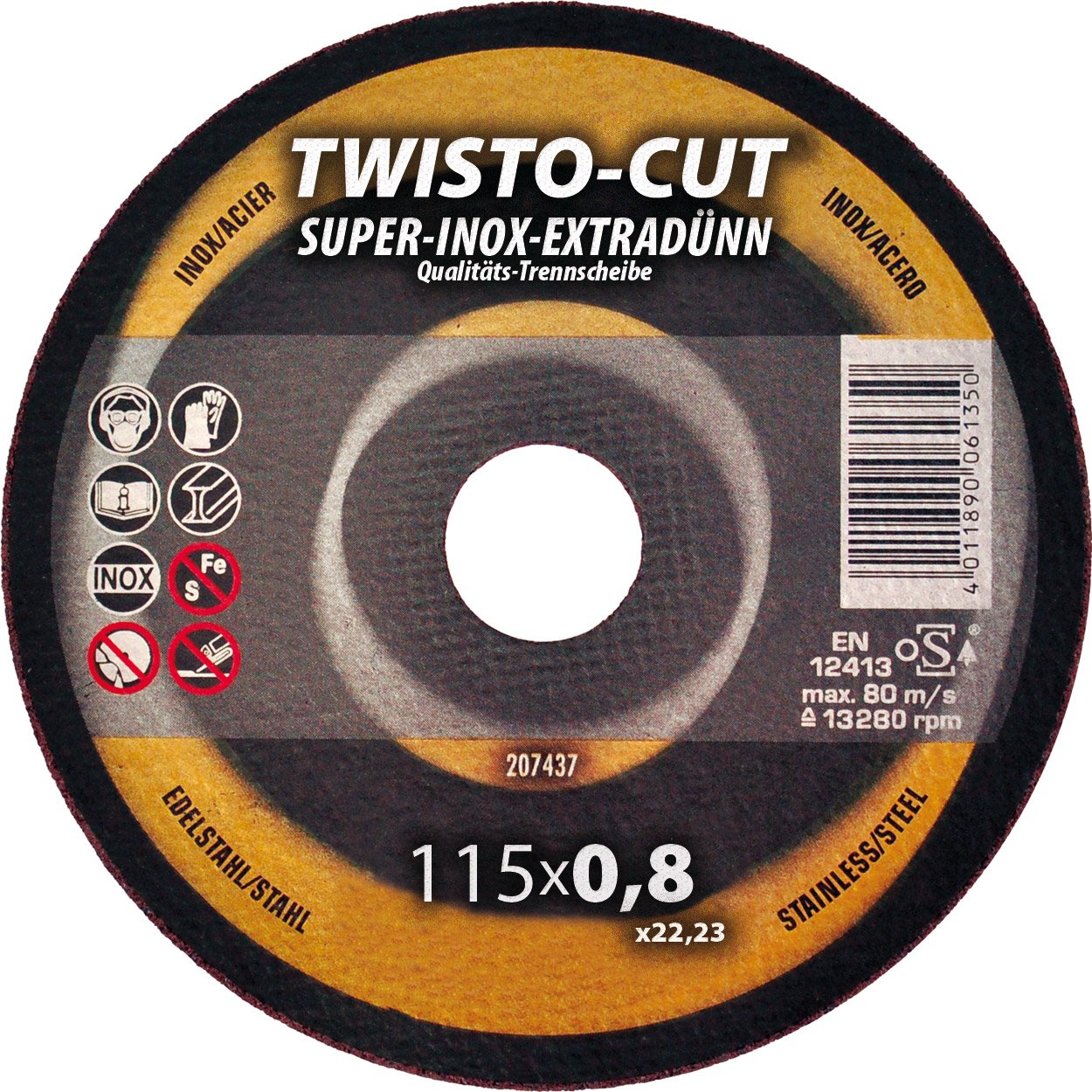 XTK8 EXACT – Edelstahltrennscheibe