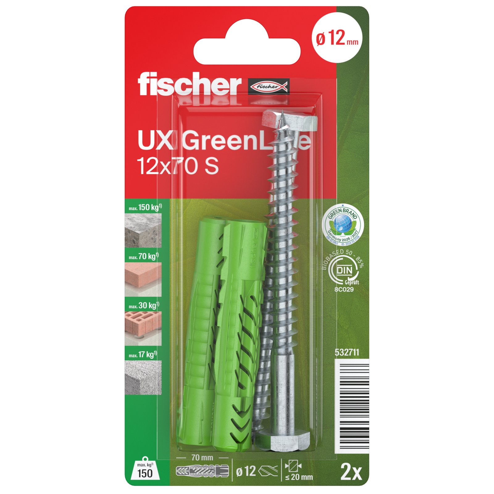 fischer Universald. UX Green S K
