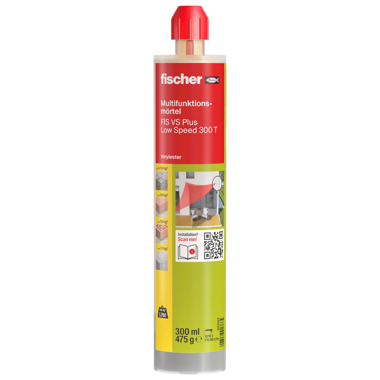 fischer Multifunktionsmörtel FIS VS T K