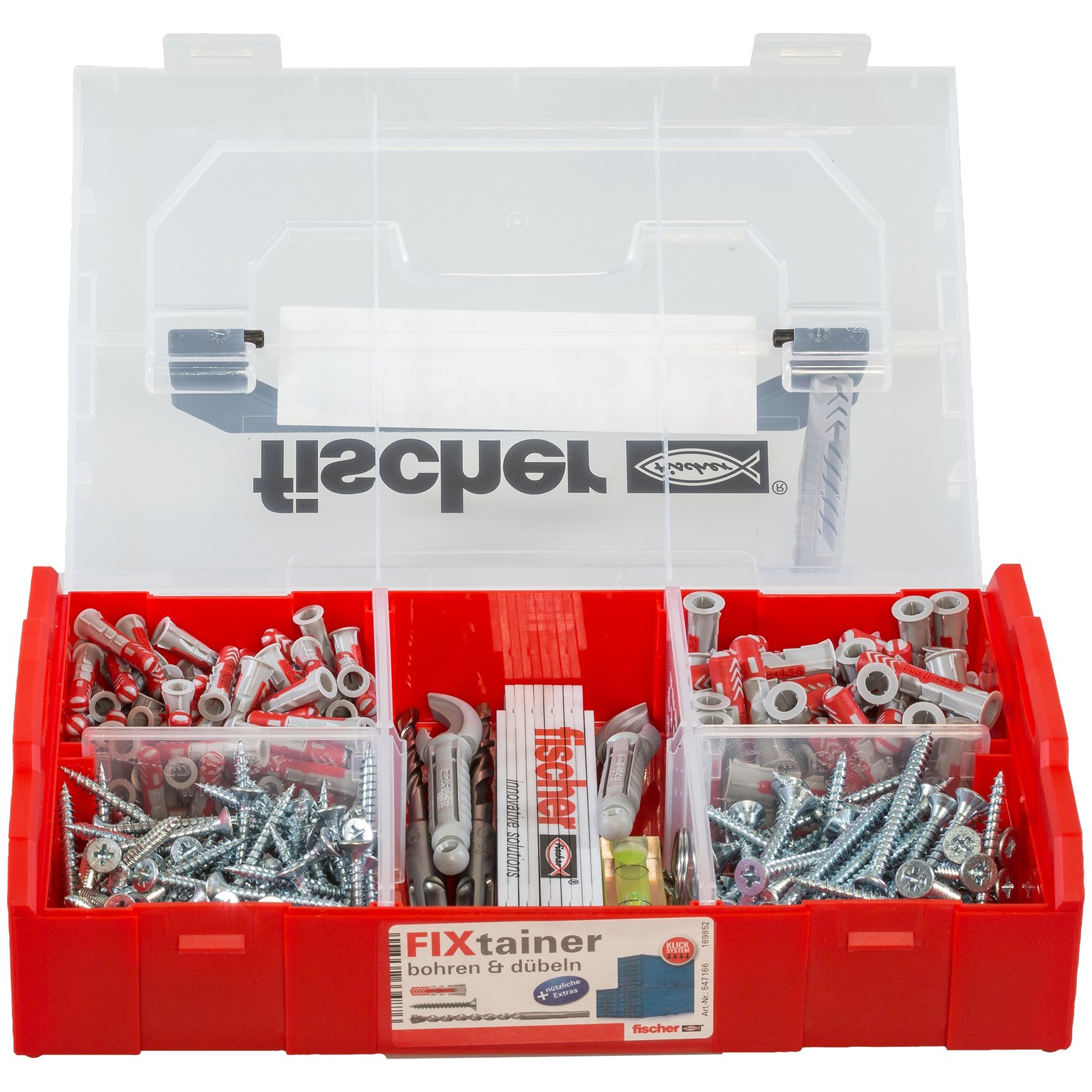 fischer FIXtainer - bohren und dübeln