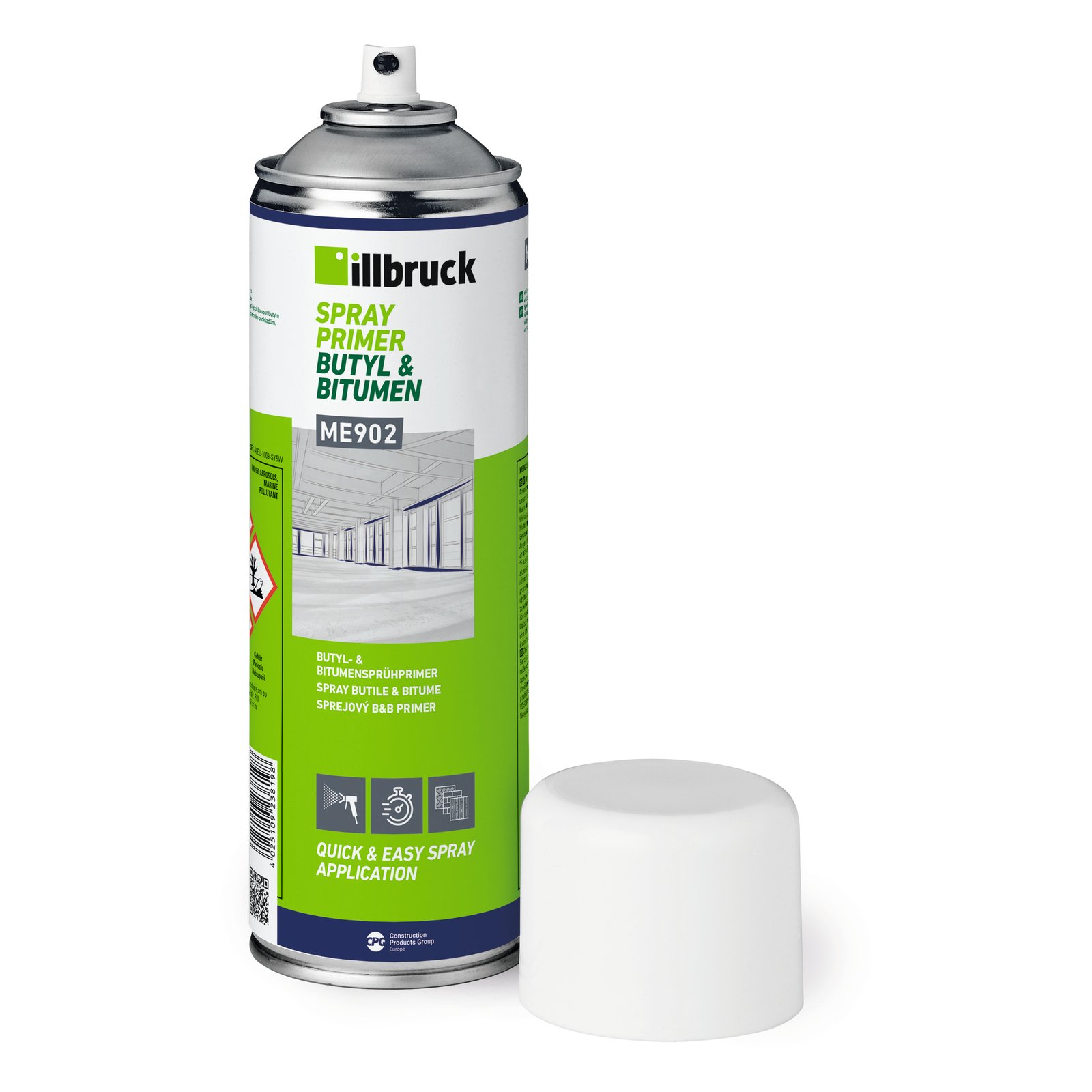 illbruck ME902 Butyl- & Bitumen-Sprühprimer