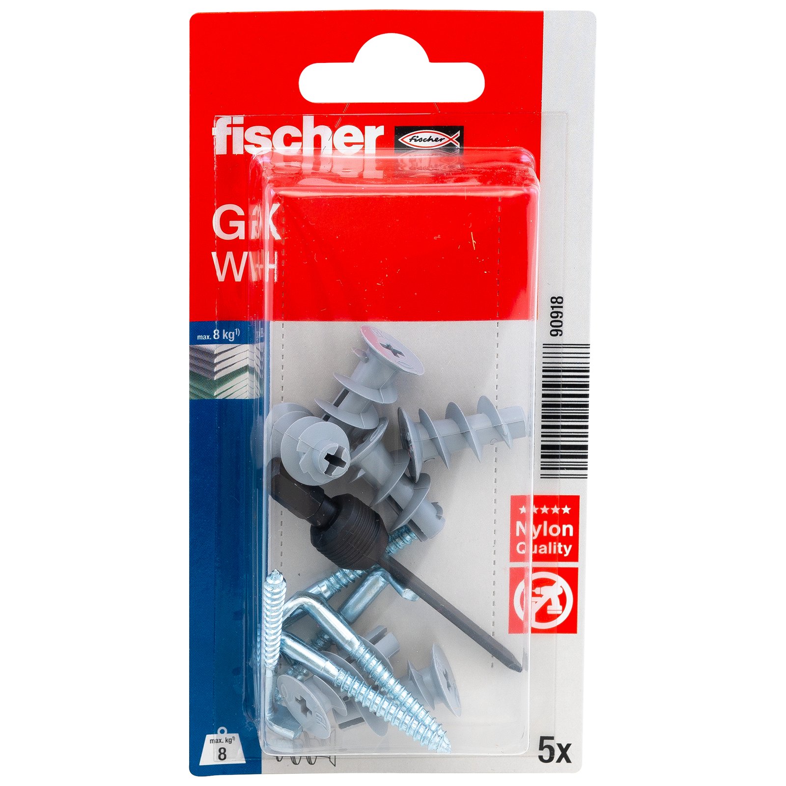 fischer Gipskartondübel GK WH K
