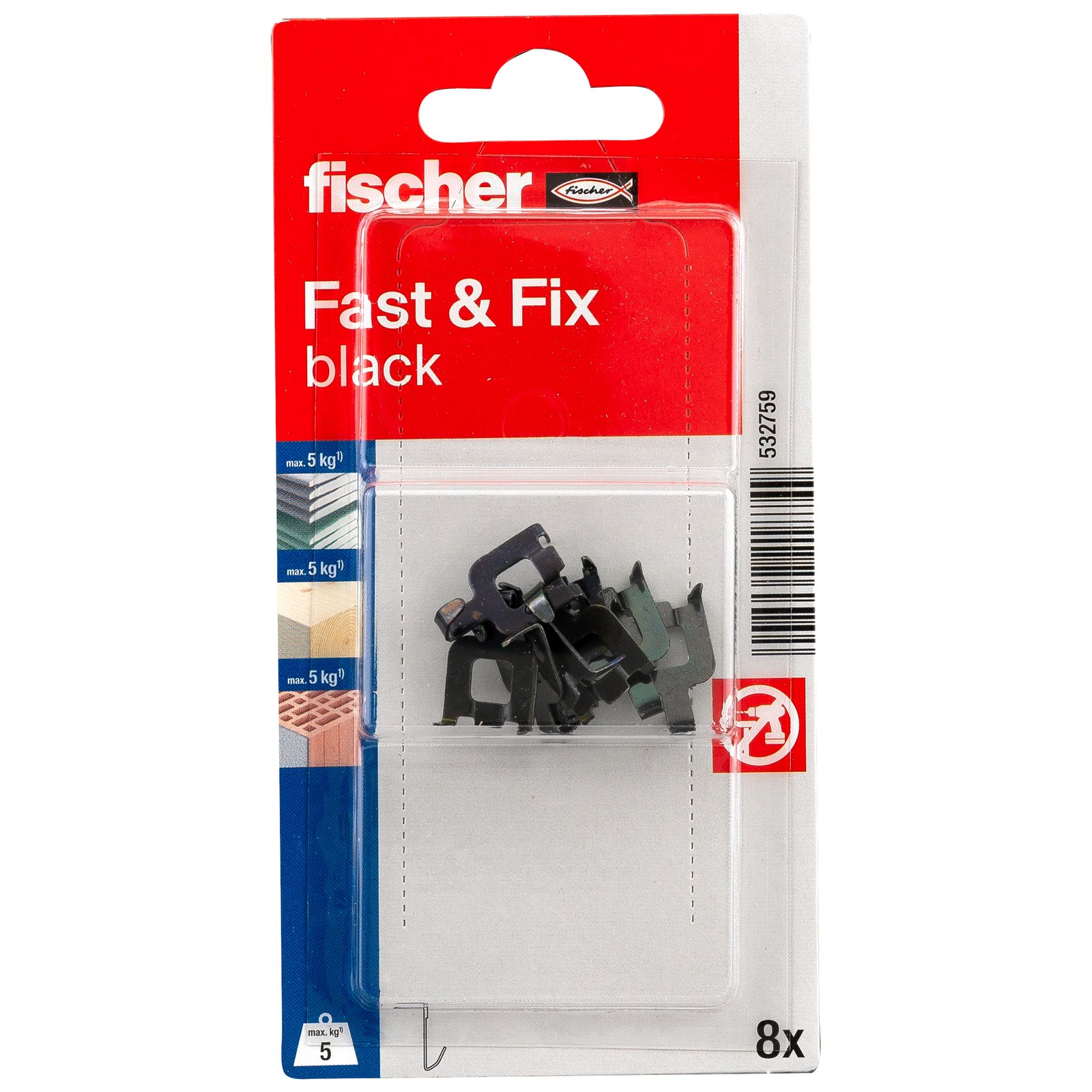 fischer Fast&Fix schwarz K